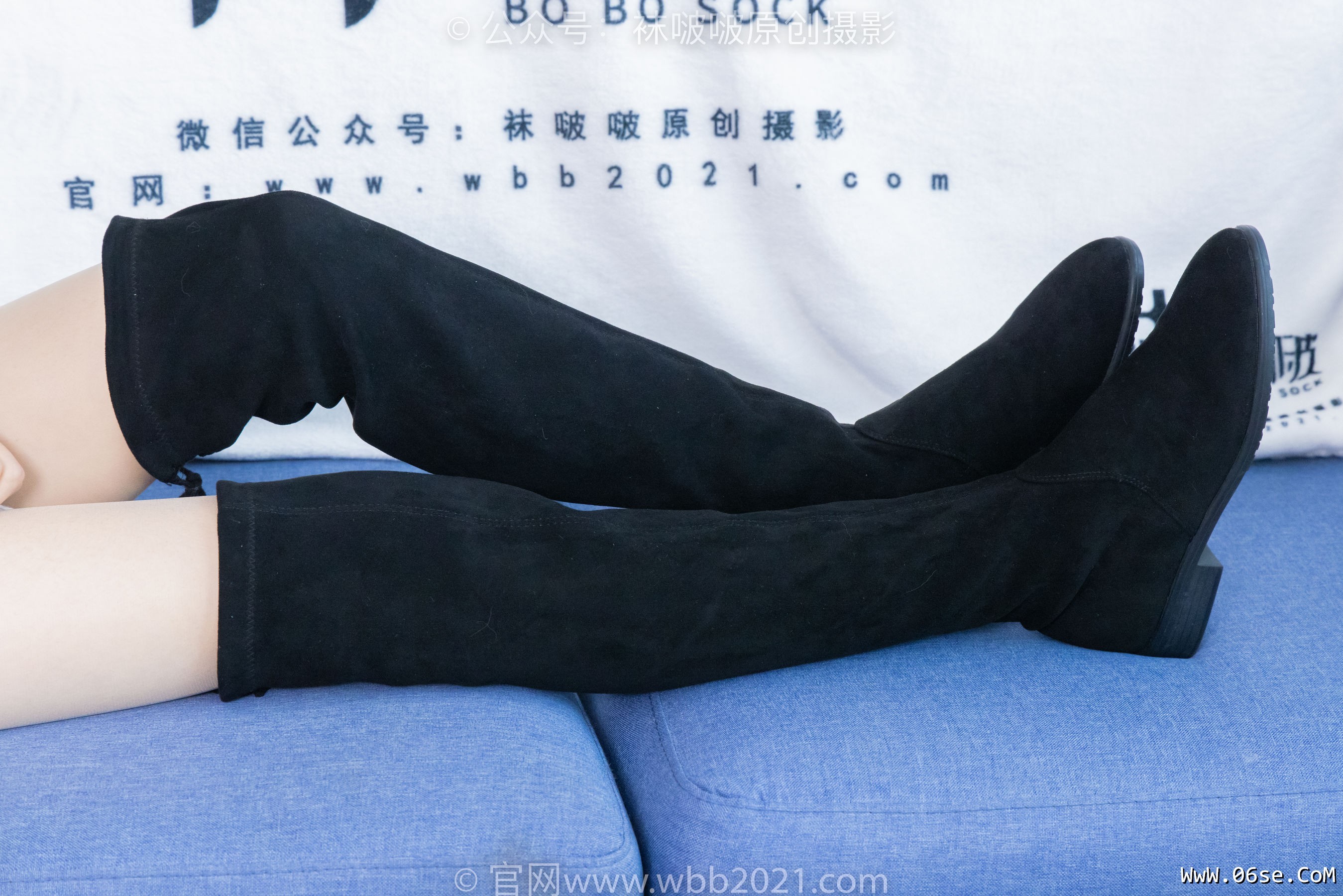 图片[52]-BoBoSocks袜啵啵 No.422 糯米 -长靴、白棉袜、肉丝[140P]-六色网