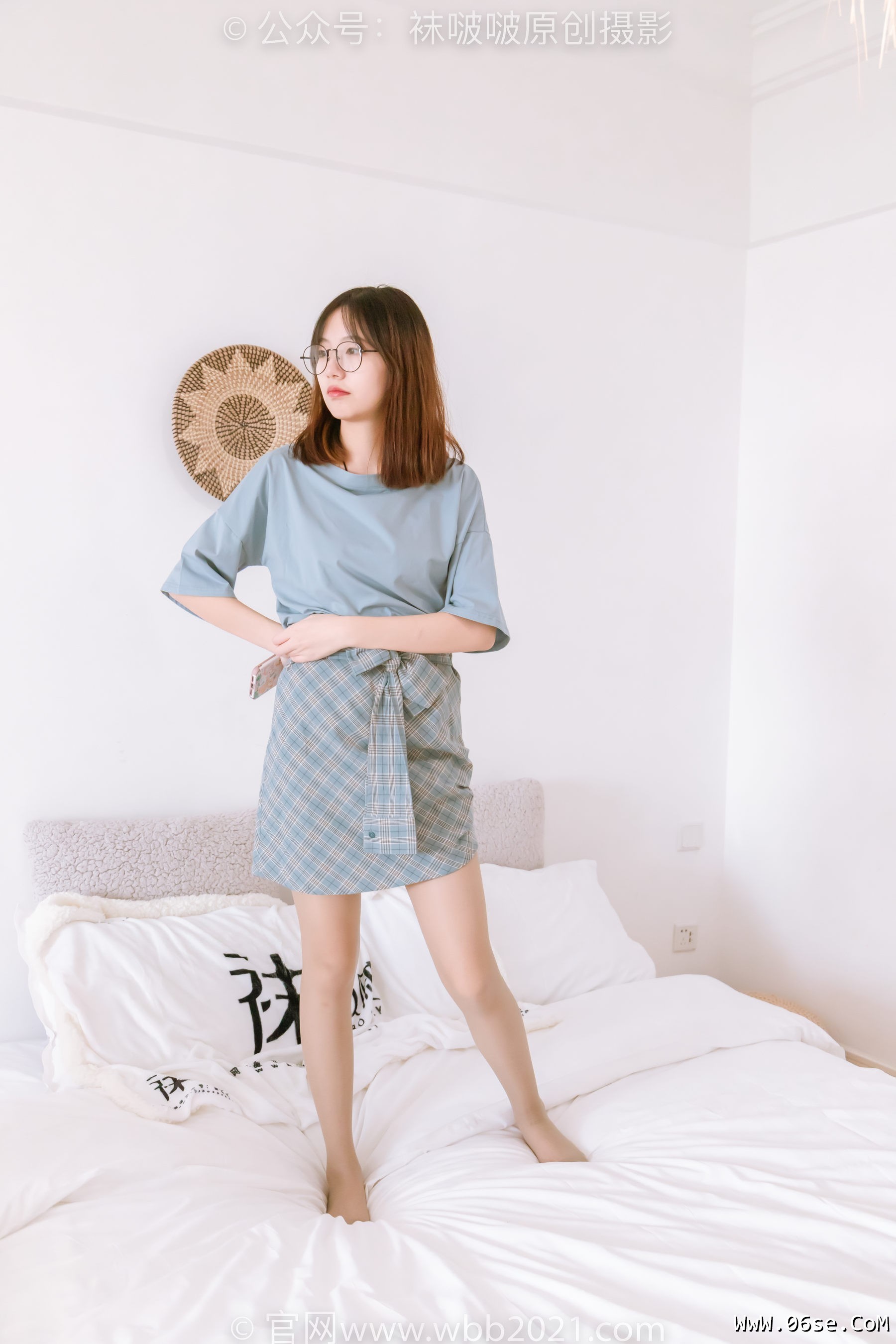 图片[96]-BoBoSocks袜啵啵 No.239 小甜豆-棉拖鞋、灰丝、裸足[140P]-六色网