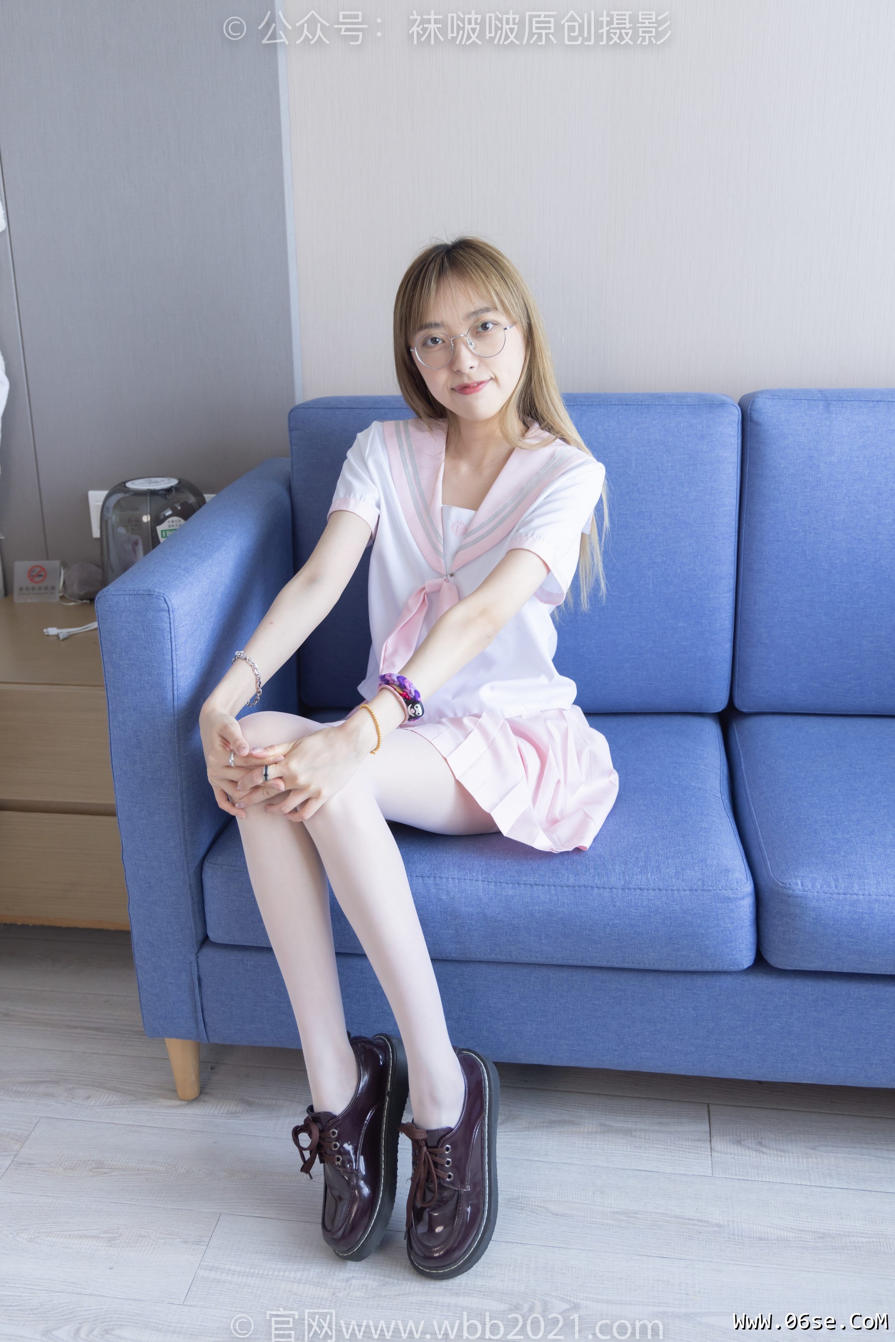 图片[75]-BoBoSocks袜啵啵 No.238 稚予-皮鞋、白丝、JK制服[153P]-六色网