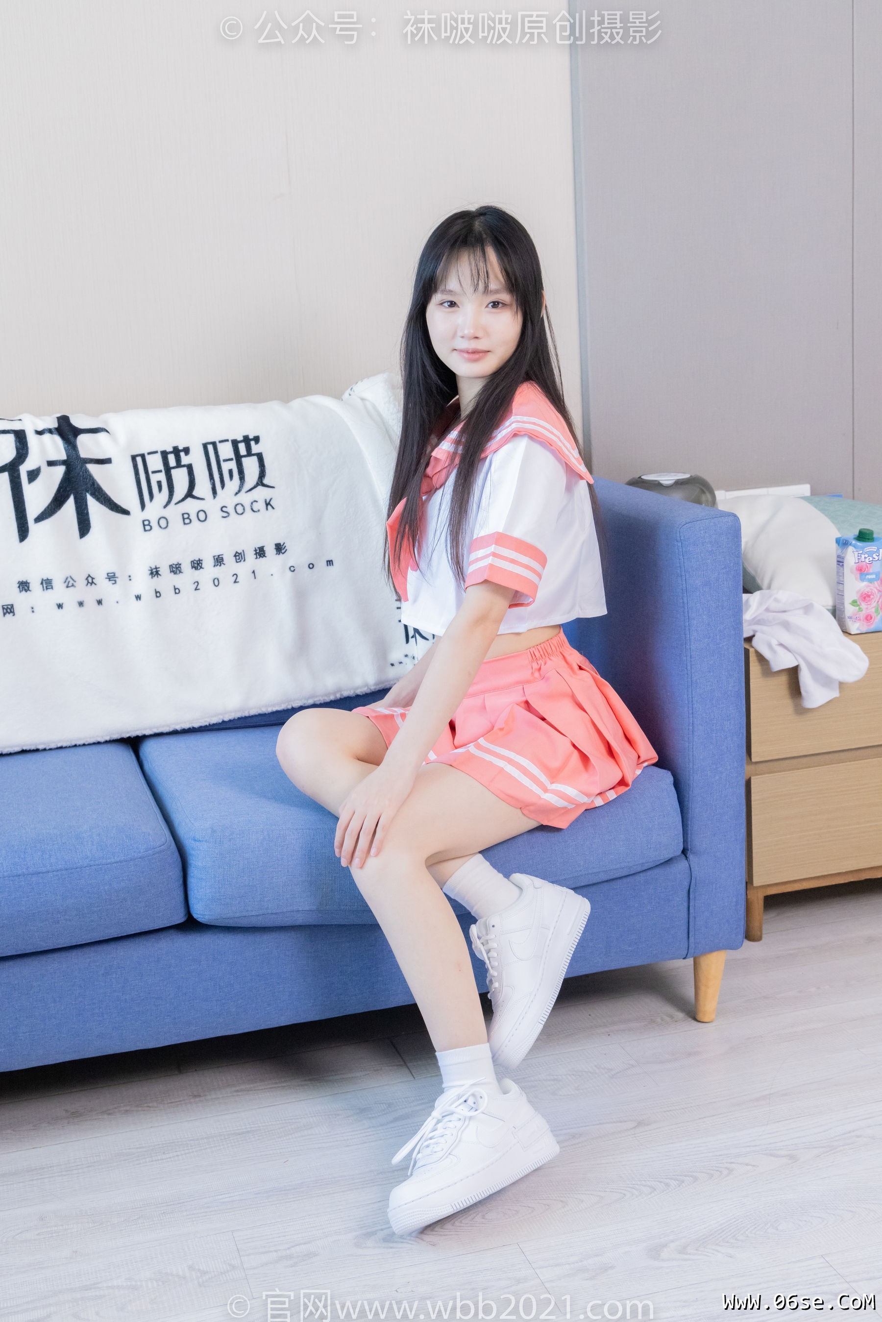 图片[62]-BoBoSocks袜啵啵 No.429 甜甜圈 -板鞋、白棉袜、过膝白棉袜[159P]-六色网