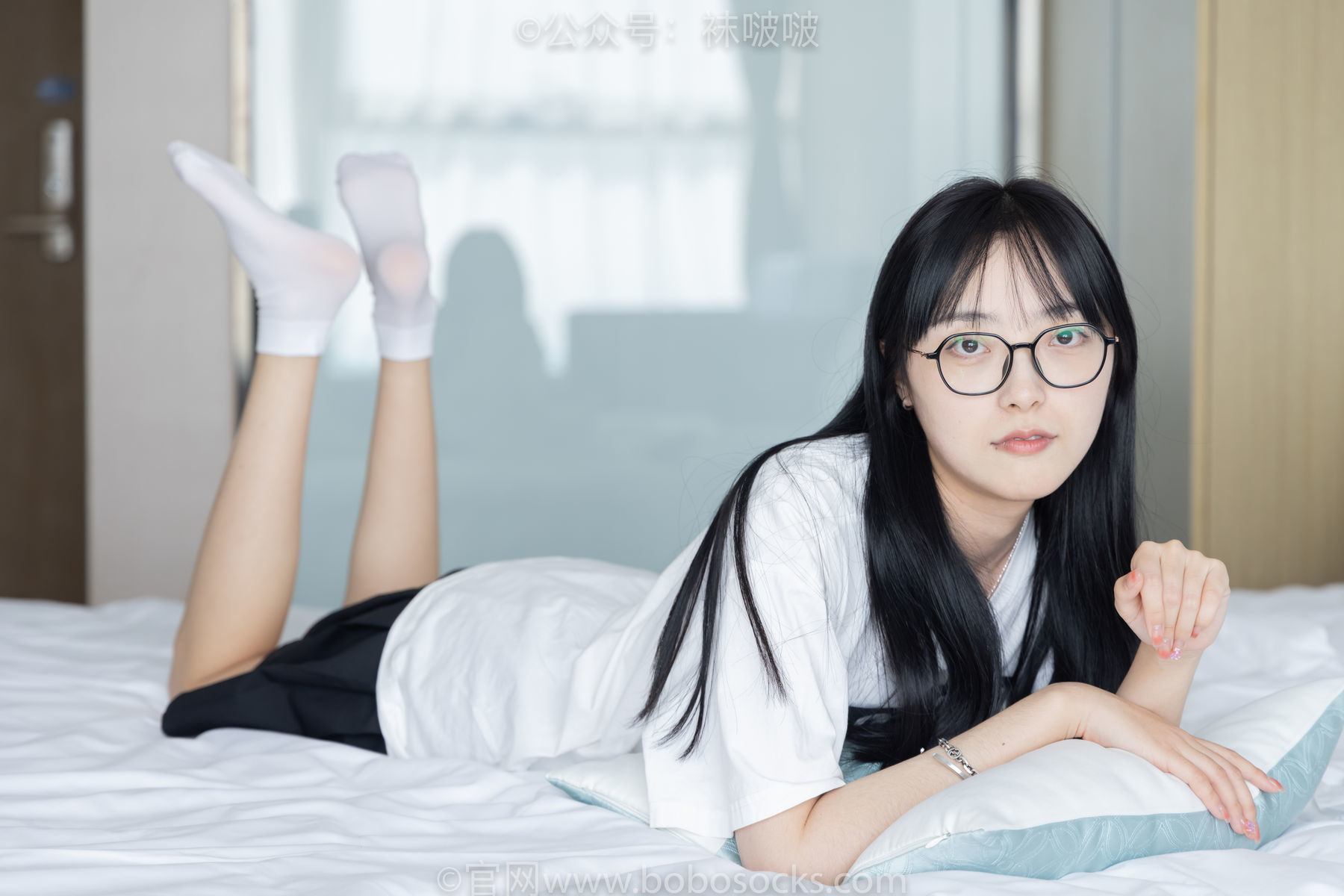 图片[119]-BoBoSocks袜啵啵 No.033 稚予-贝壳头、天鹅绒黑袜、天鹅绒白袜[154P]-六色网