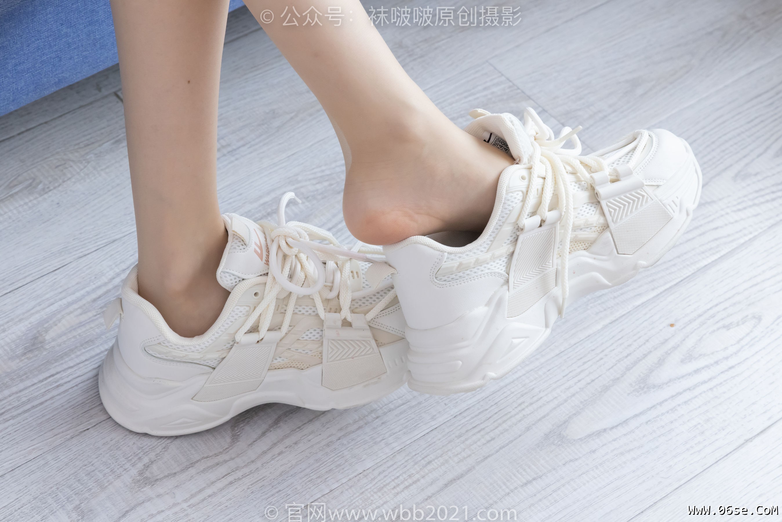 图片[45]-BoBoSocks袜啵啵 No.424 稚予 -运动鞋、白棉袜、肉丝、腰丝[140P]-六色网