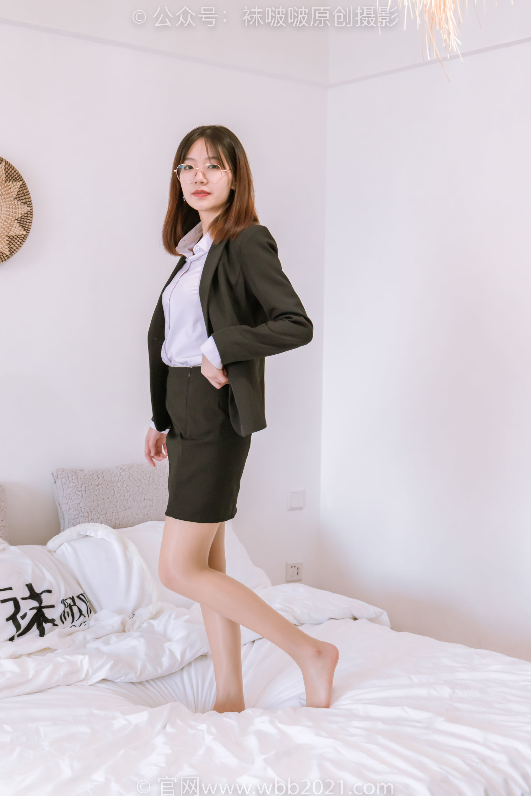图片[25]-BoBoSocks袜啵啵 No.267 小甜豆 -高跟鞋、油亮肉丝、ol制服[129P]-六色网