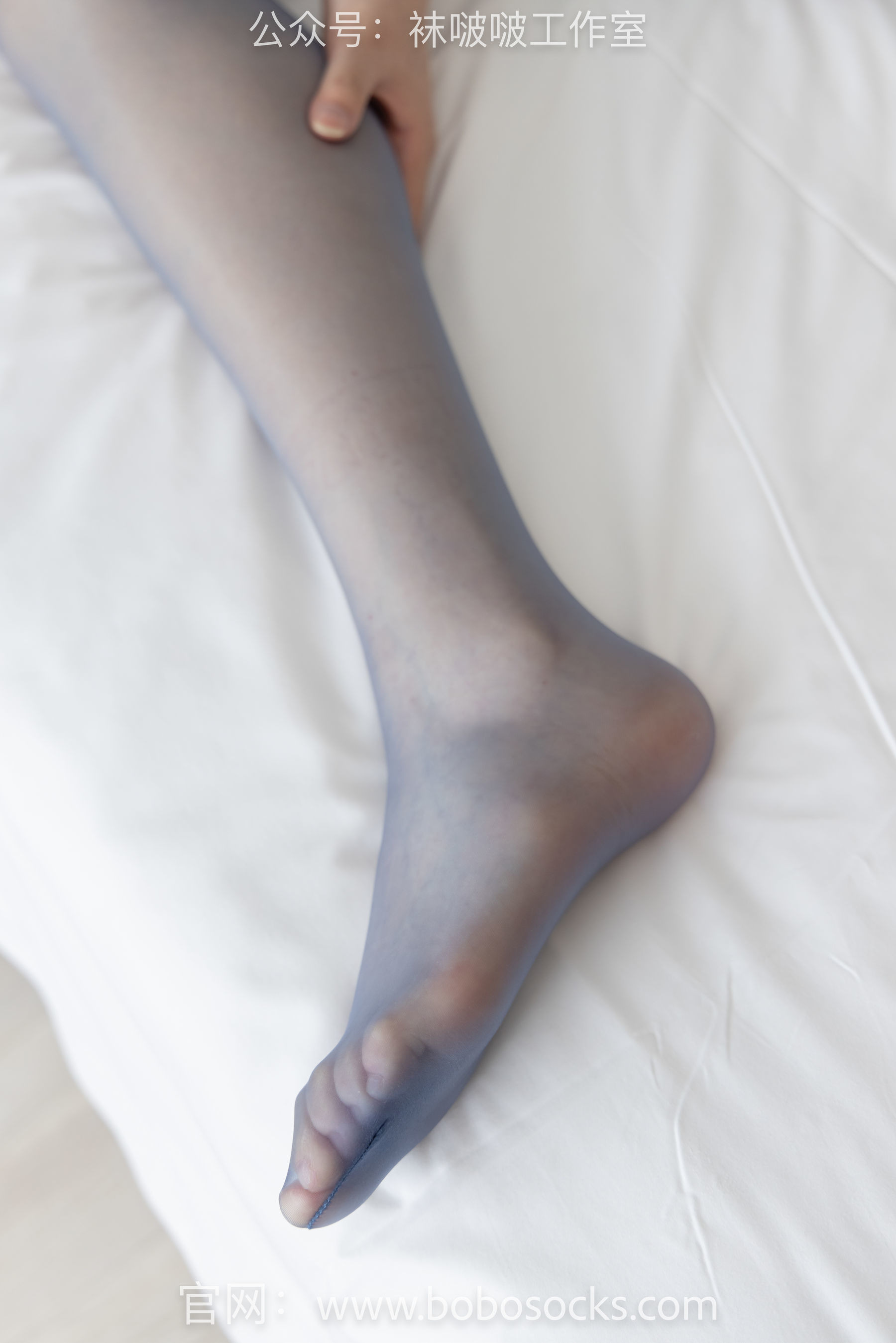 图片[85]-BoBoSocks袜啵啵 No.105 小甜豆-空姐制服、高跟鞋、蓝色丝袜[140P]-六色网