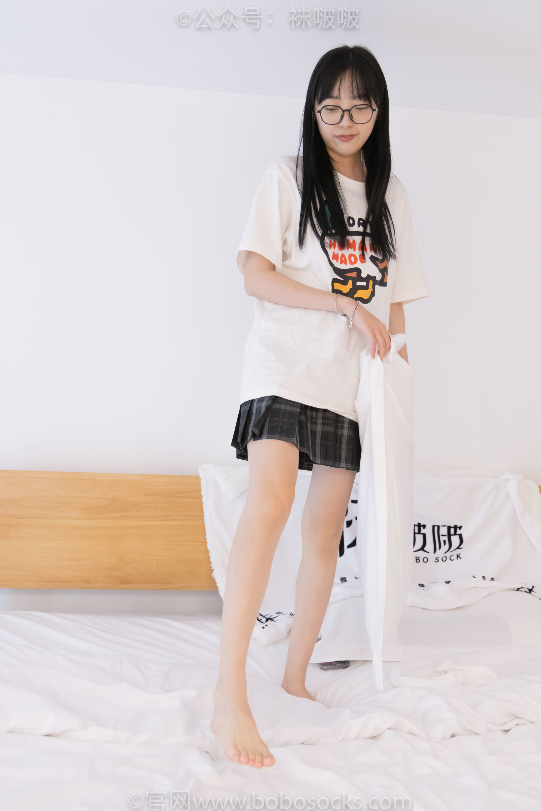图片[115]-BoBoSocks袜啵啵 No.073 稚予-贝壳头、白棉袜、裸足[145P]-六色网