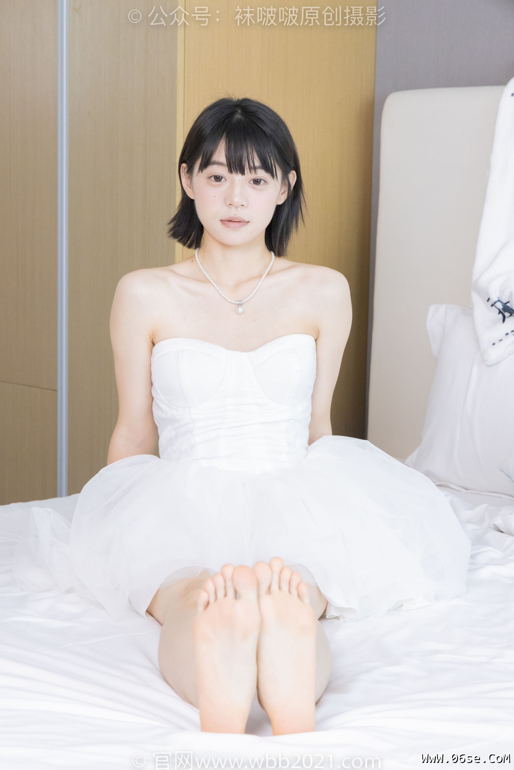 图片[25]-BoBoSocks袜啵啵 No.443 糯米 -高跟鞋、白丝、裸足[139P]-六色网