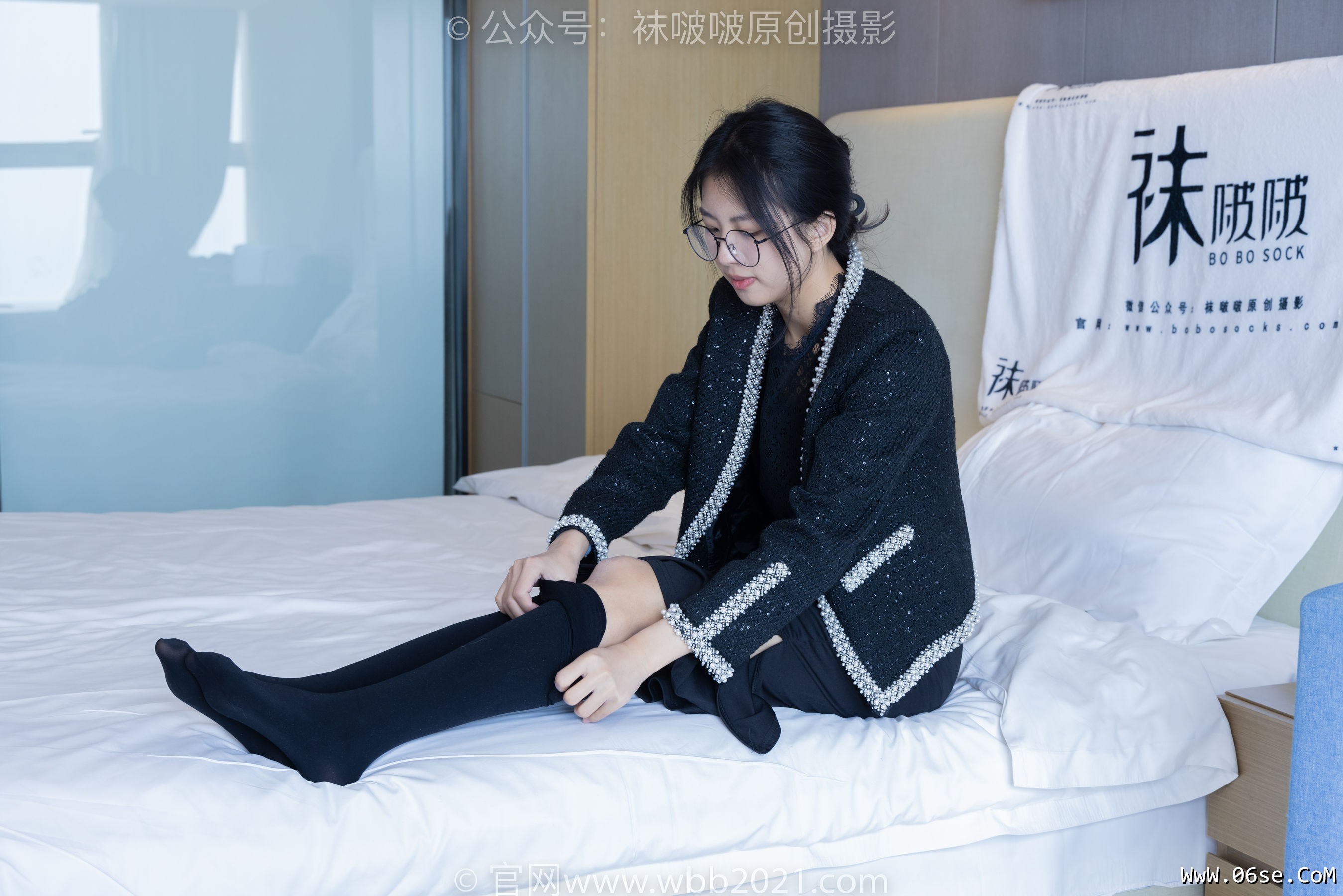 图片[99]-BoBoSocks袜啵啵 No.378 奶油 -短靴、运动鞋、厚黑丝、厚灰丝[190P]-六色网