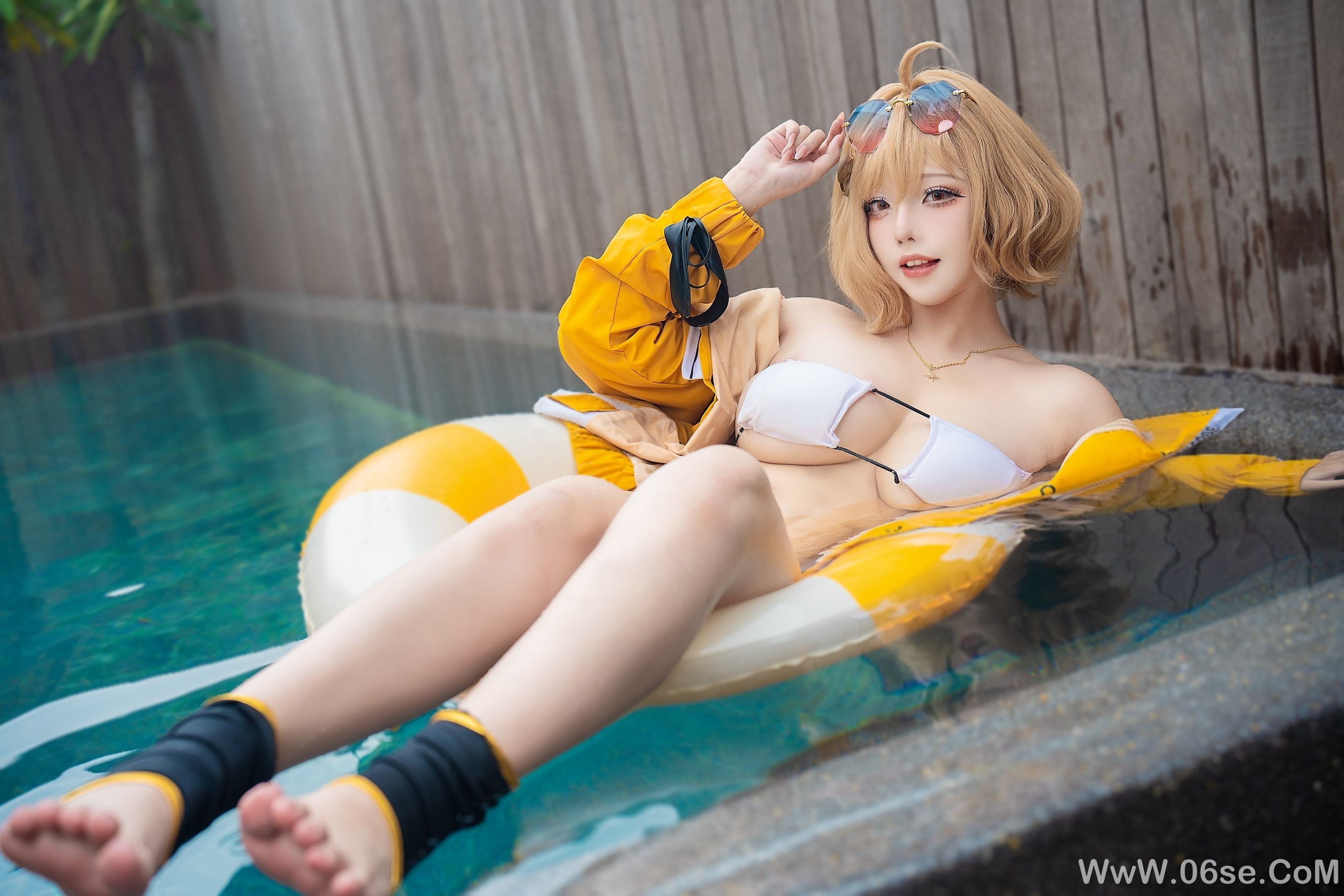 图片[5]-萌妹 菌烨tako – 阿妮斯泳装[9P]-六色网