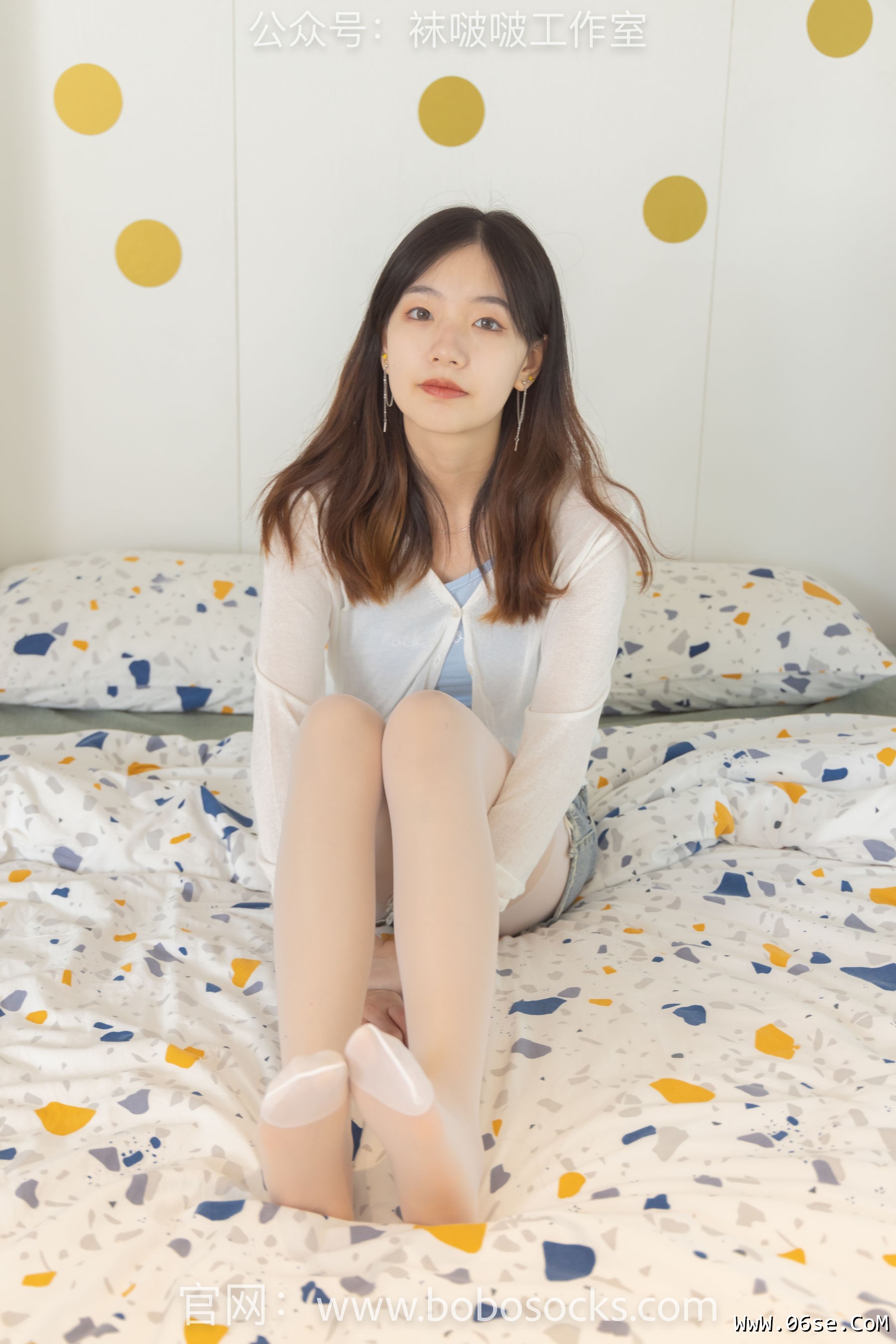 图片[58]-BoBoSocks袜啵啵 No.102 小甜豆-板鞋、白丝[140P]-六色网
