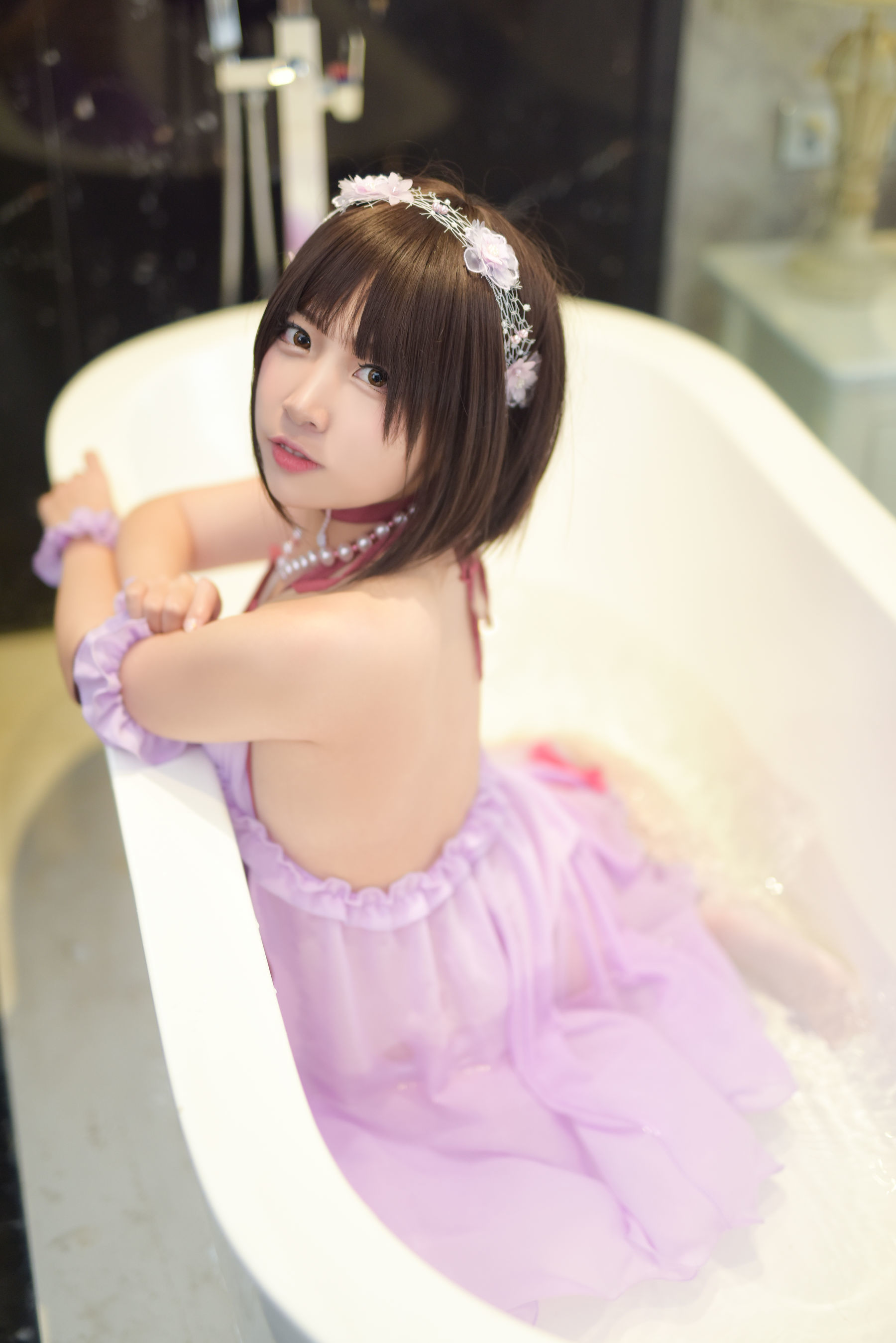 图片[40]-人气Coser二佐Nisa 加藤惠合集[41P]-六色网