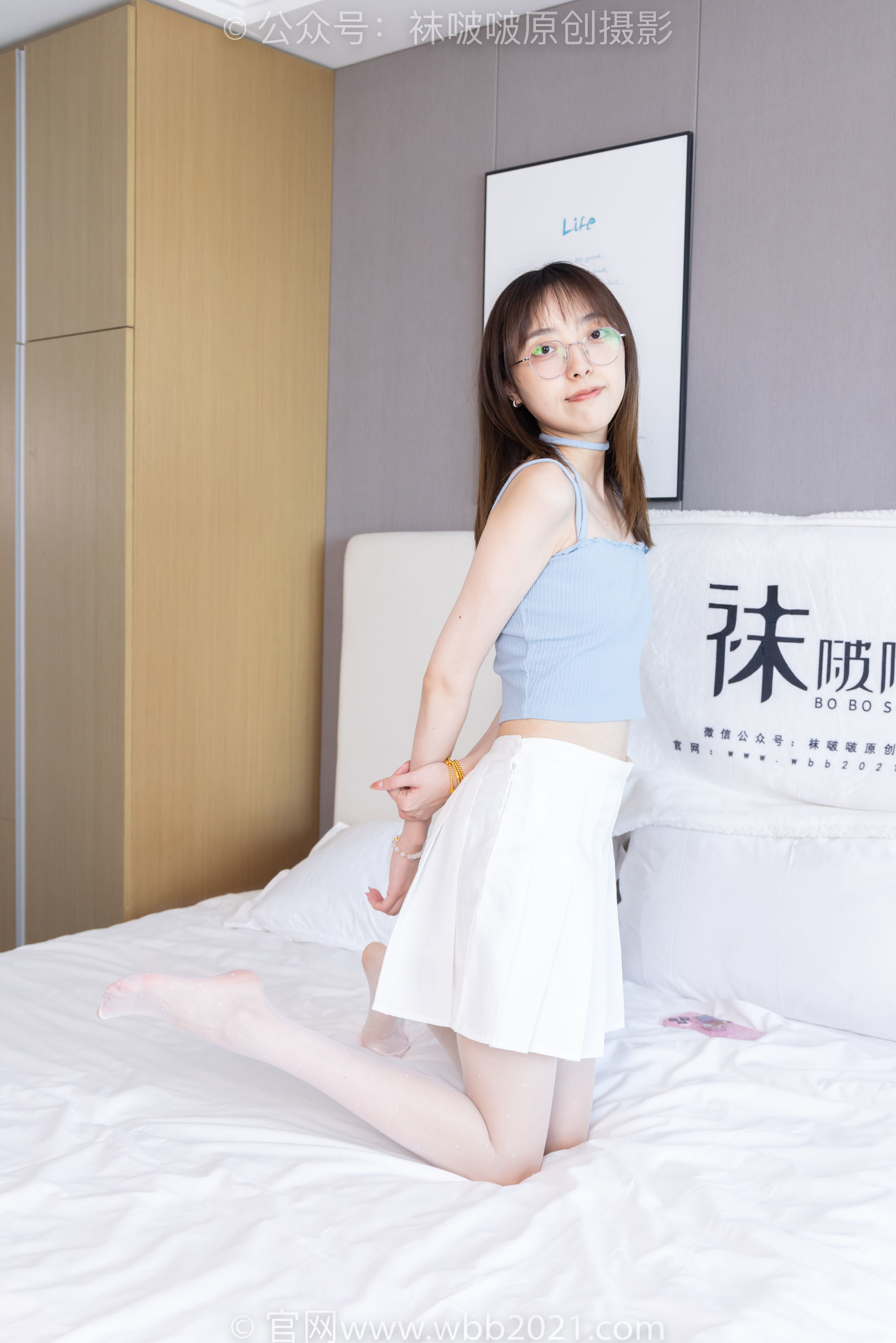 图片[96]-BoBoSocks袜啵啵 No.403 稚予 -高跟鞋、板鞋、波点黑丝、波点白丝[145P]-六色网