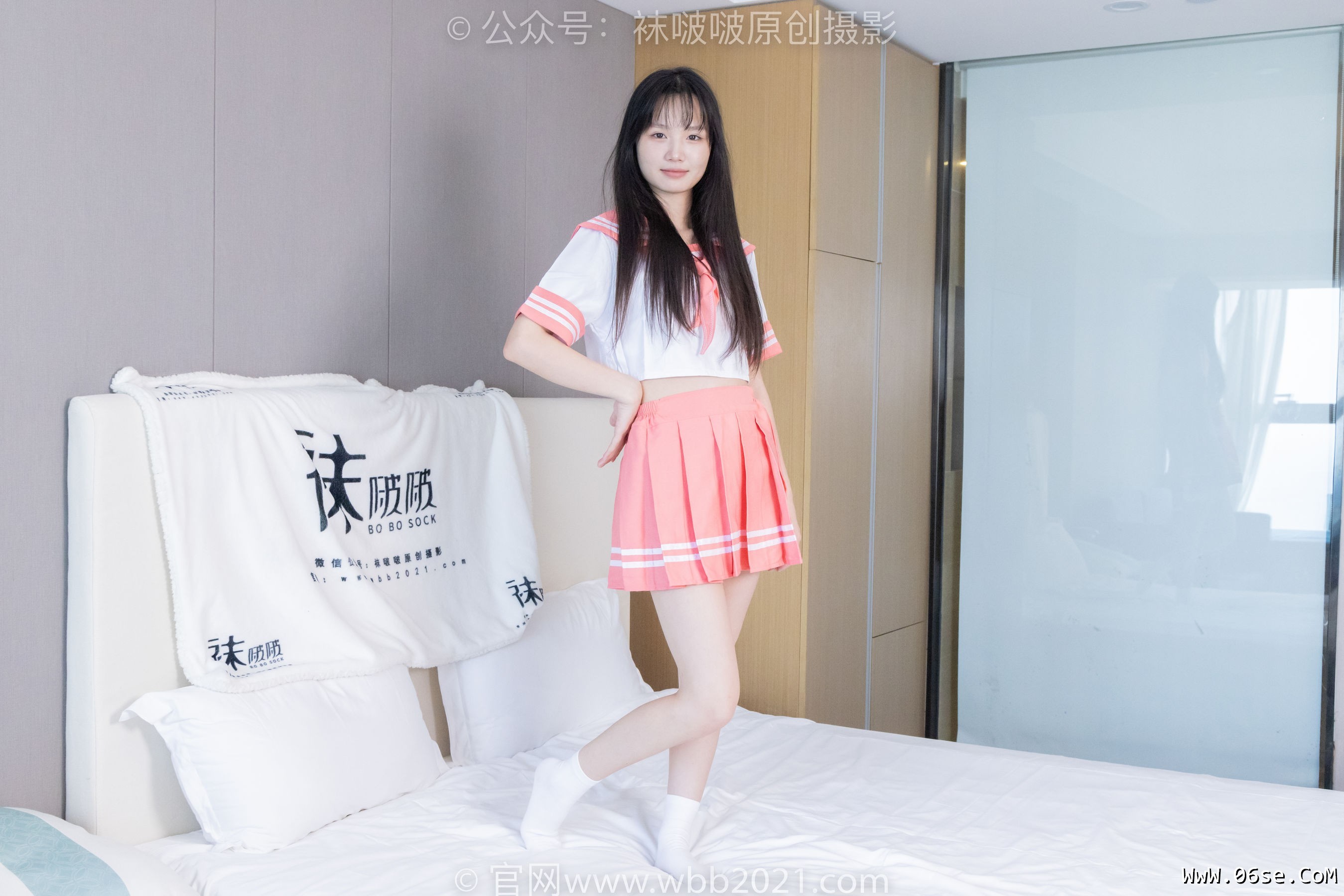 图片[154]-BoBoSocks袜啵啵 No.429 甜甜圈 -板鞋、白棉袜、过膝白棉袜[159P]-六色网
