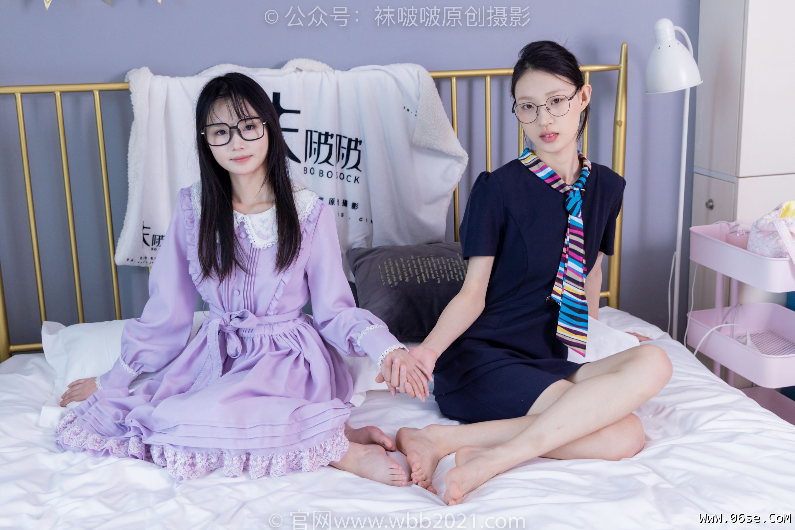 图片[4]-BoBoSocks袜啵啵 No.384 雪糕&甜甜圈 -两双高跟凉鞋、黑丝、白丝、裸足[183P]-六色网