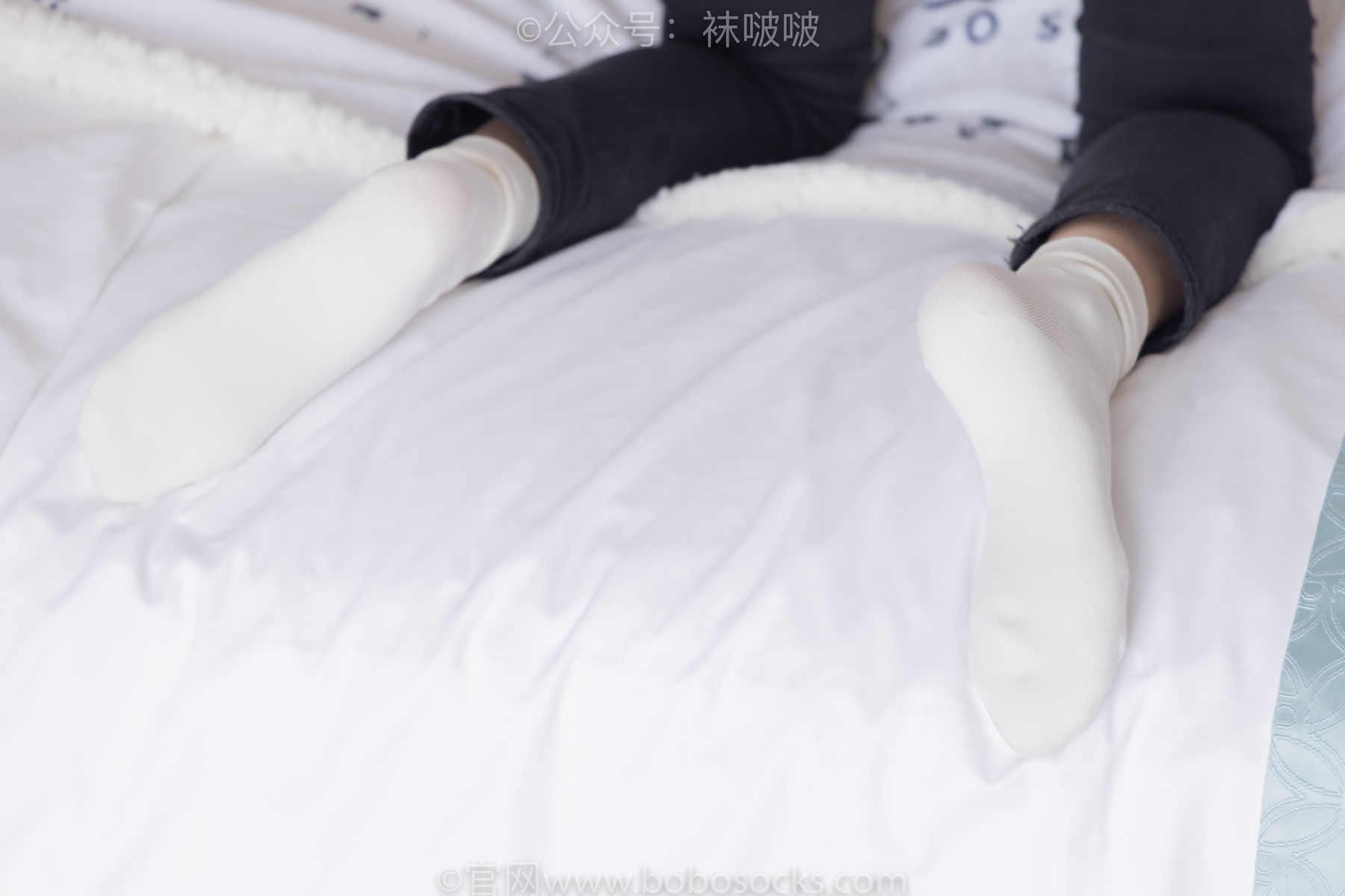 图片[64]-BoBoSocks袜啵啵 No.055 稚予-斯凯奇运动鞋、白棉袜、黑棉袜[139P]-六色网