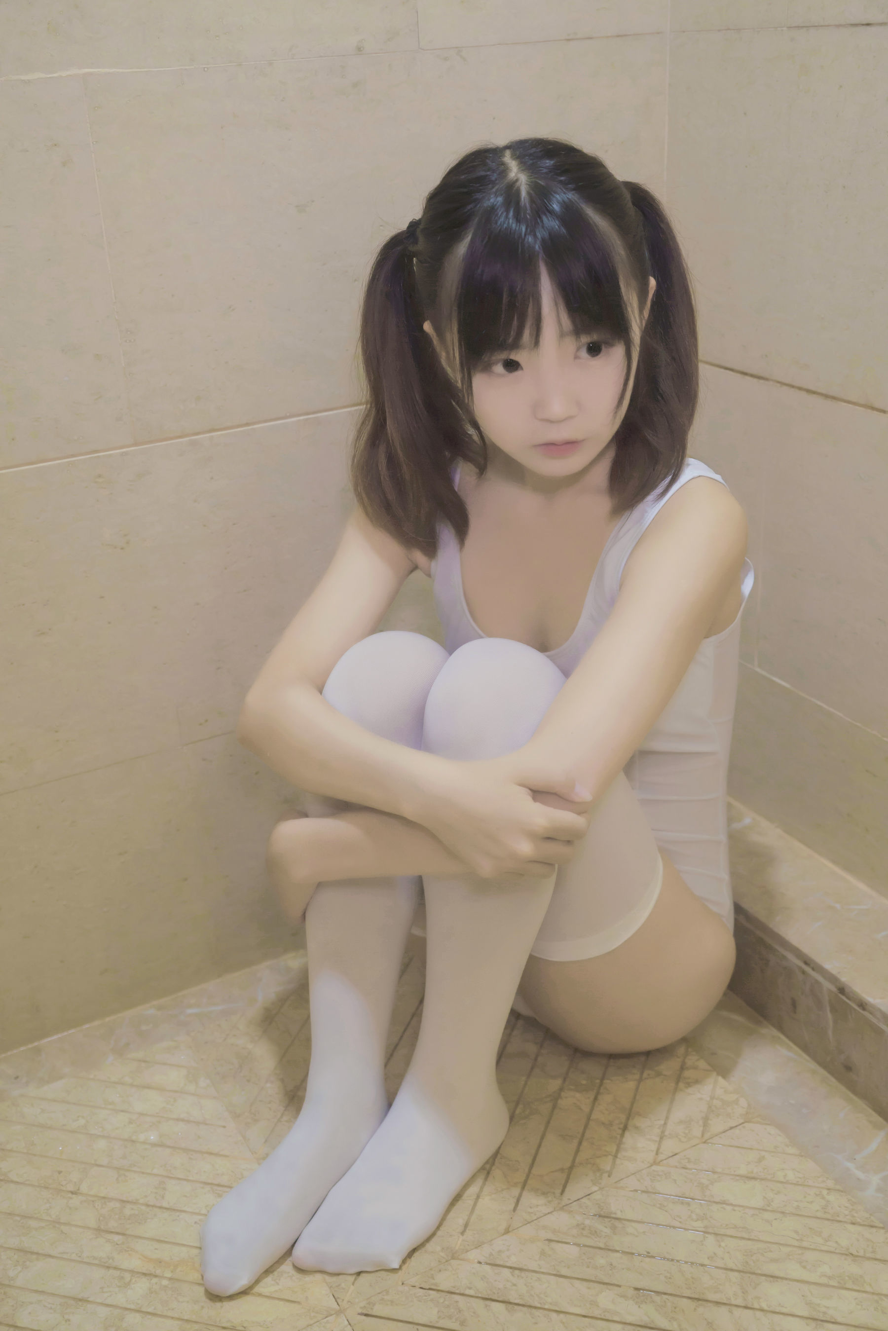 图片[12]-萝莉御子Yumiko 白色死库水[18P]-六色网