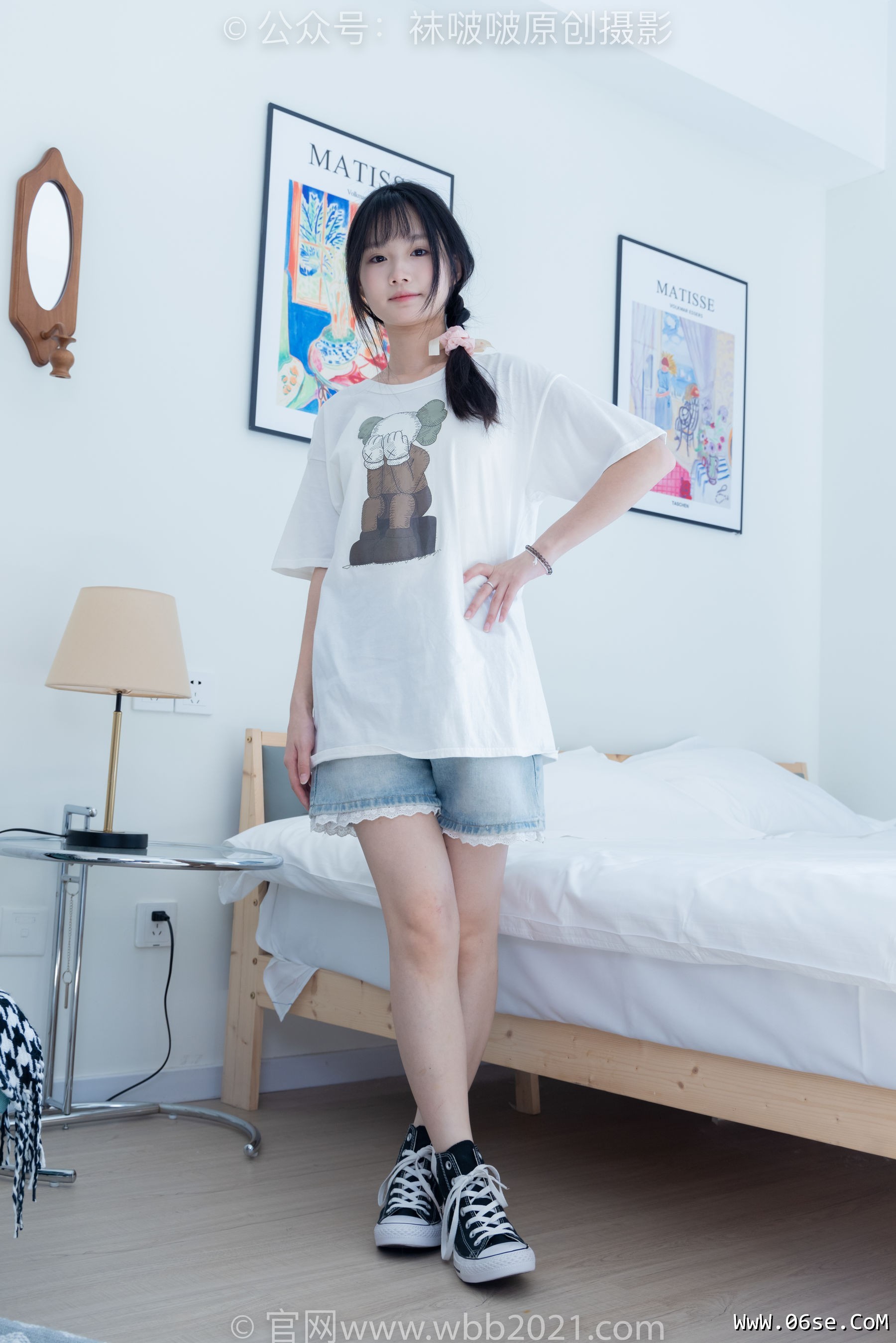 图片[83]-BoBoSocks袜啵啵 No.331 甜甜圈 -板鞋、白棉袜、裸足[144P]-六色网