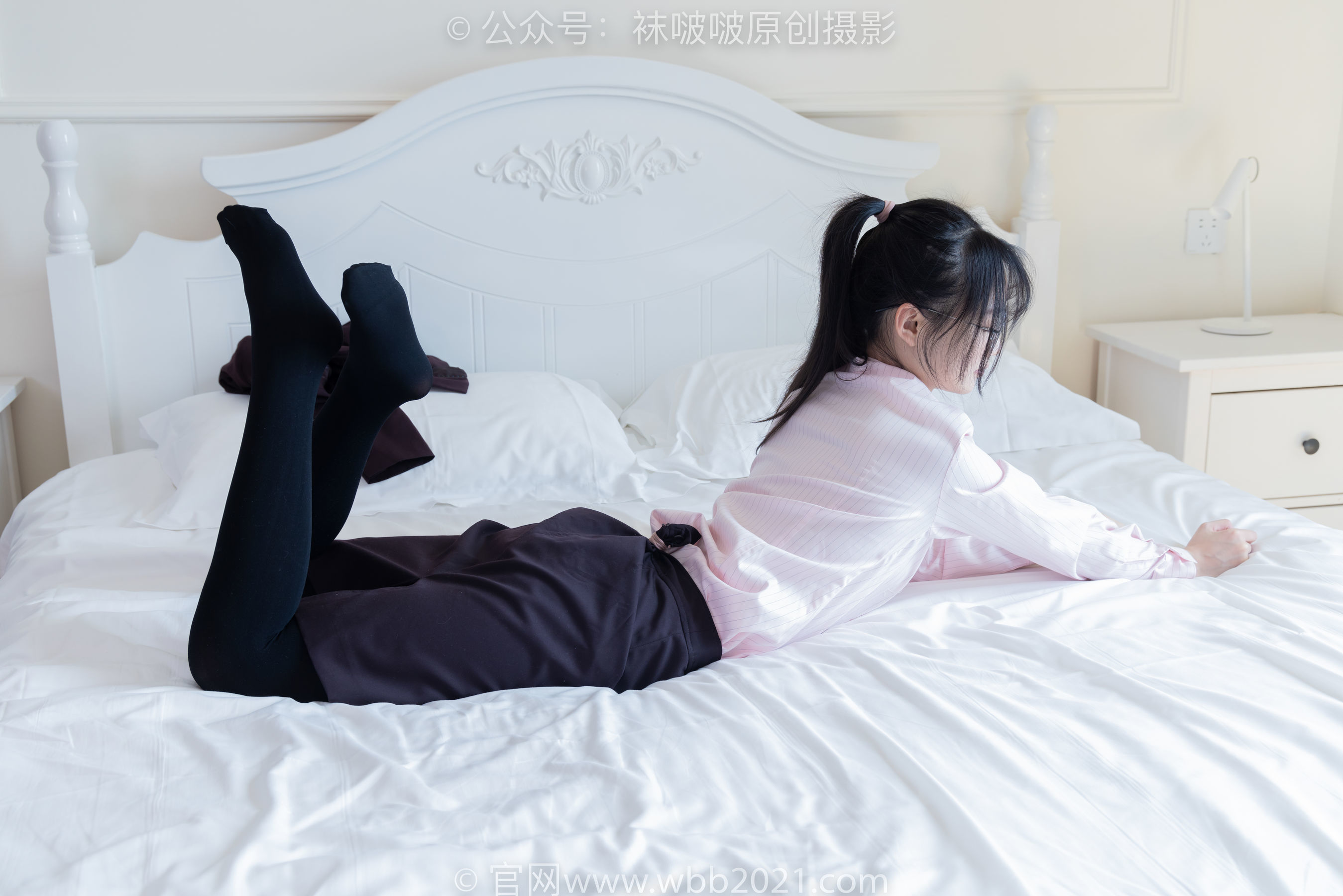 图片[88]-BoBoSocks袜啵啵 No.362 甜甜圈 -两双皮鞋、厚肉丝、厚黑丝、ol制服[230P]-六色网