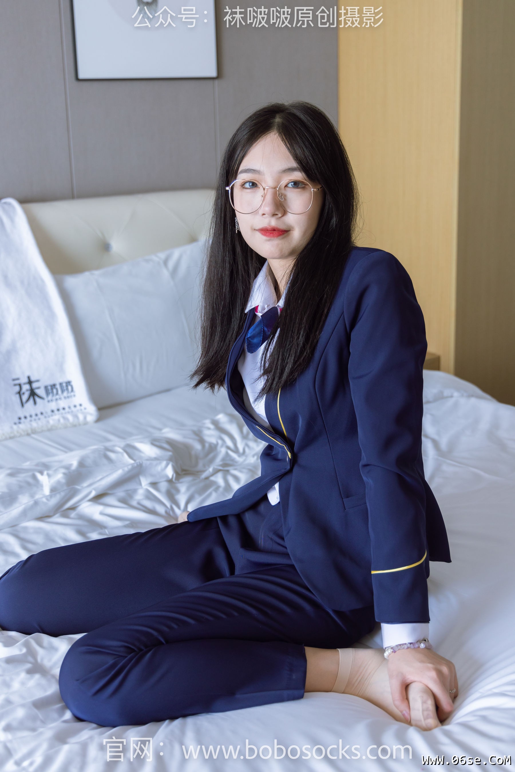 图片[33]-BoBoSocks袜啵啵 No.139 小甜豆-高跟鞋、短肉丝、空姐制服[140P]-六色网
