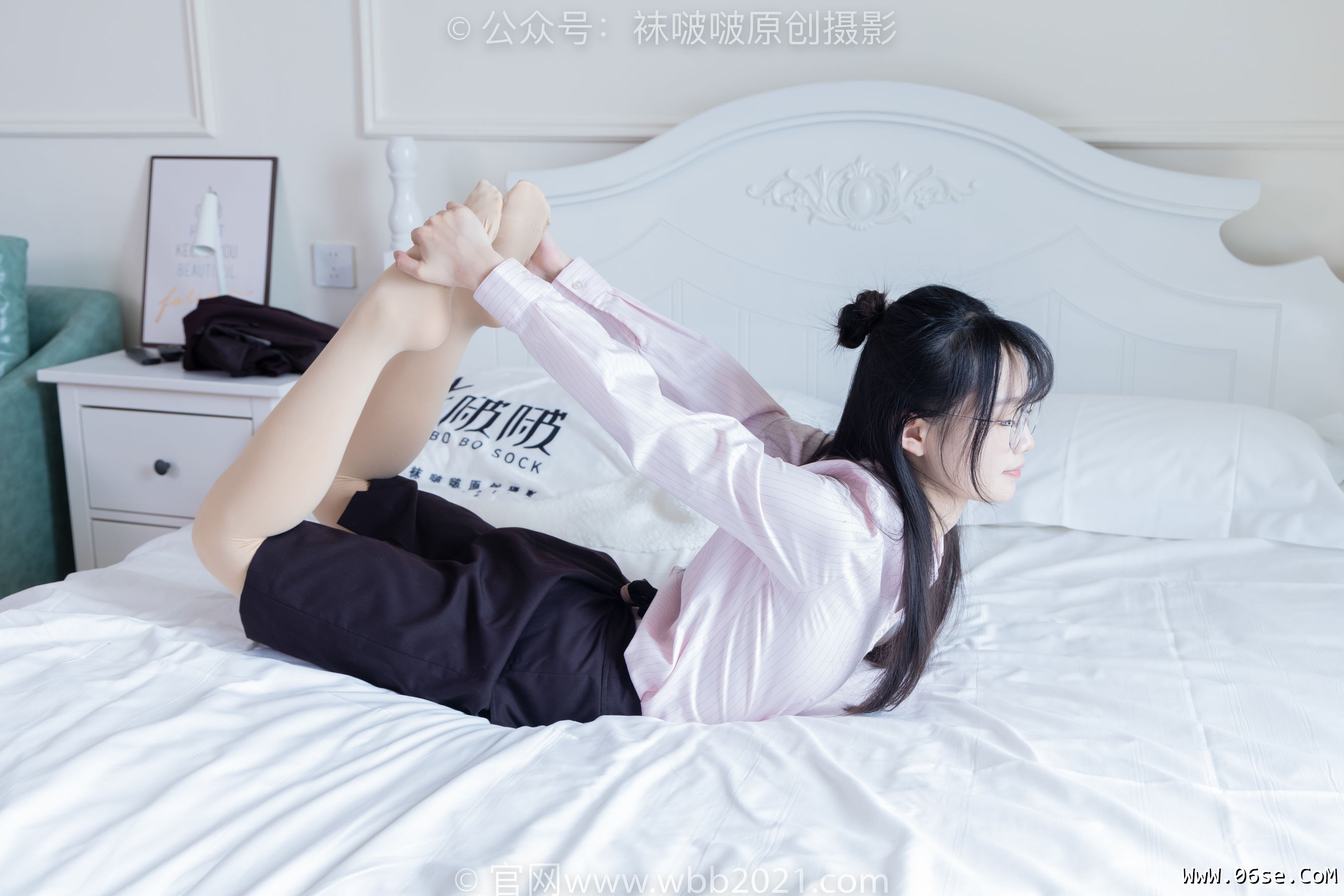 图片[180]-BoBoSocks袜啵啵 No.362 甜甜圈 -两双皮鞋、厚肉丝、厚黑丝、ol制服[230P]-六色网