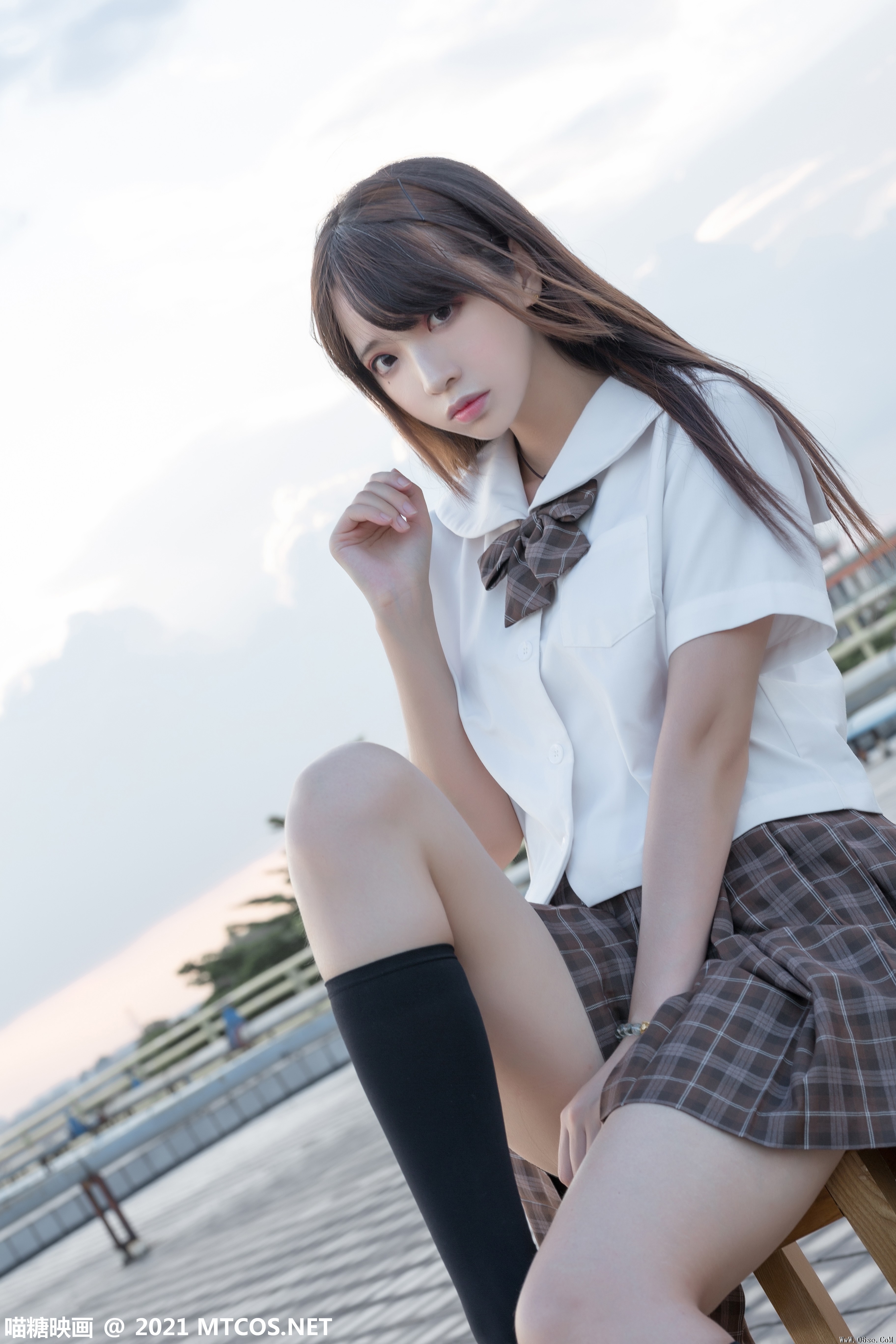 图片[18]-喵糖映画 VOL.375 忧郁少女[34P／358MB]-六色网
