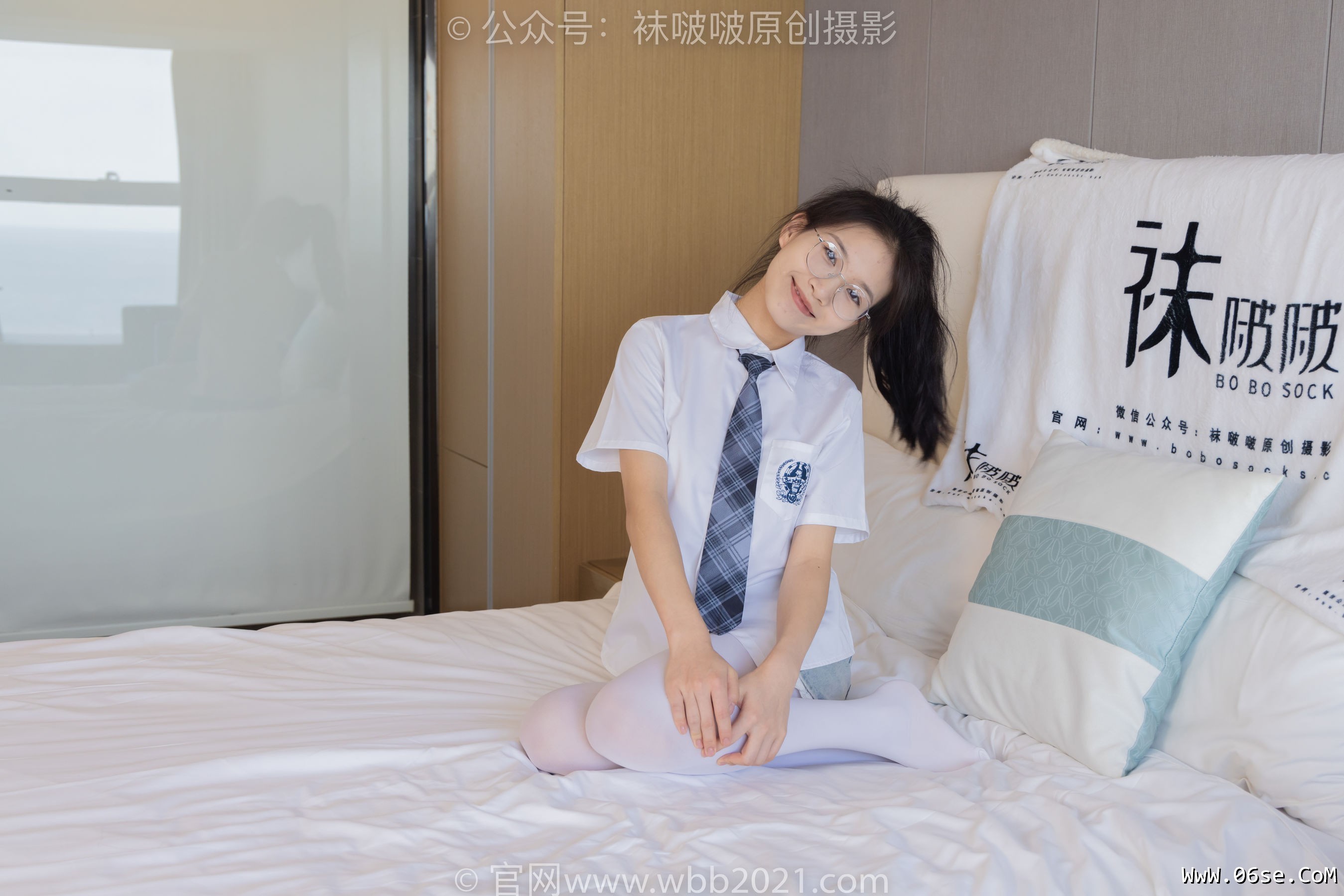 图片[20]-BoBoSocks袜啵啵 No.276 芝士 -皮鞋、厚白丝、裸足[144P]-六色网