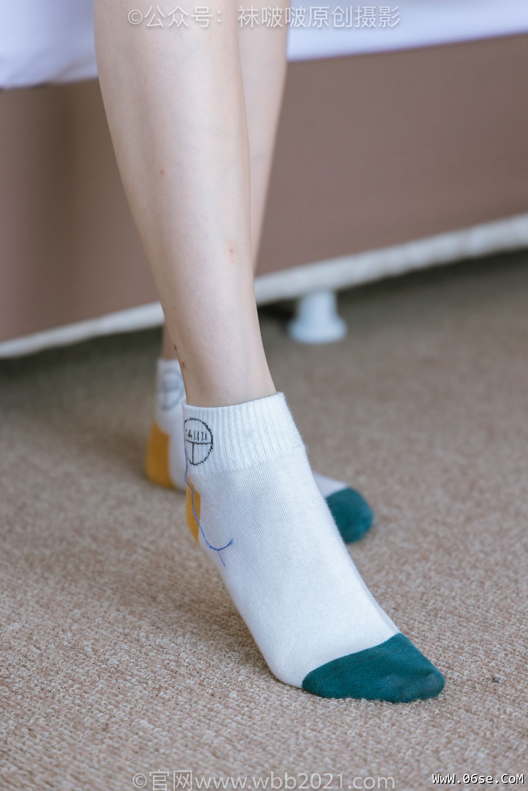图片[101]-BoBoSocks袜啵啵 No.336 小甜豆 -校服、帆布鞋、白棉袜、裸足[140P]-六色网