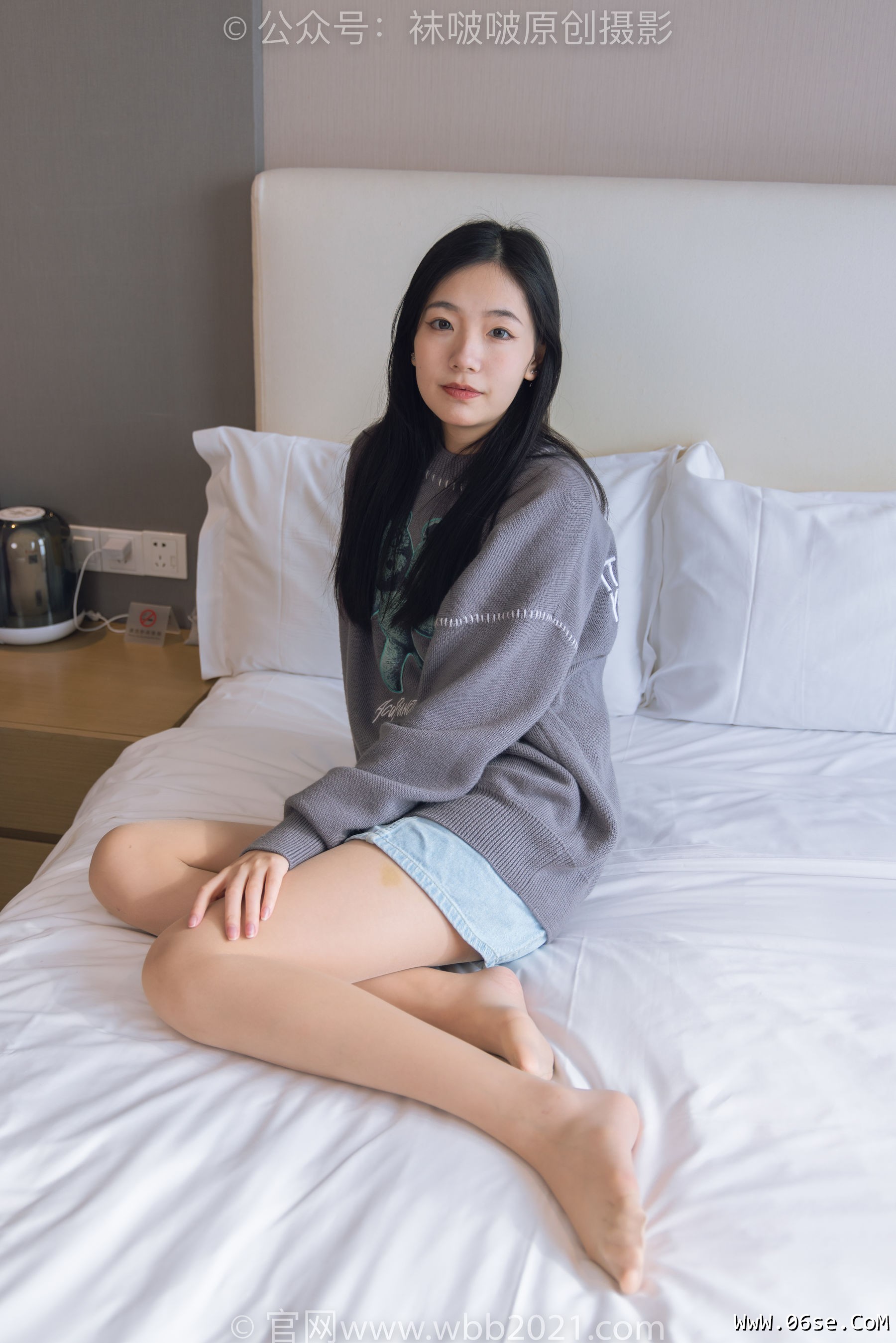 图片[109]-BoBoSocks袜啵啵 No.354 小甜豆 -运动鞋、肉丝[140P]-六色网
