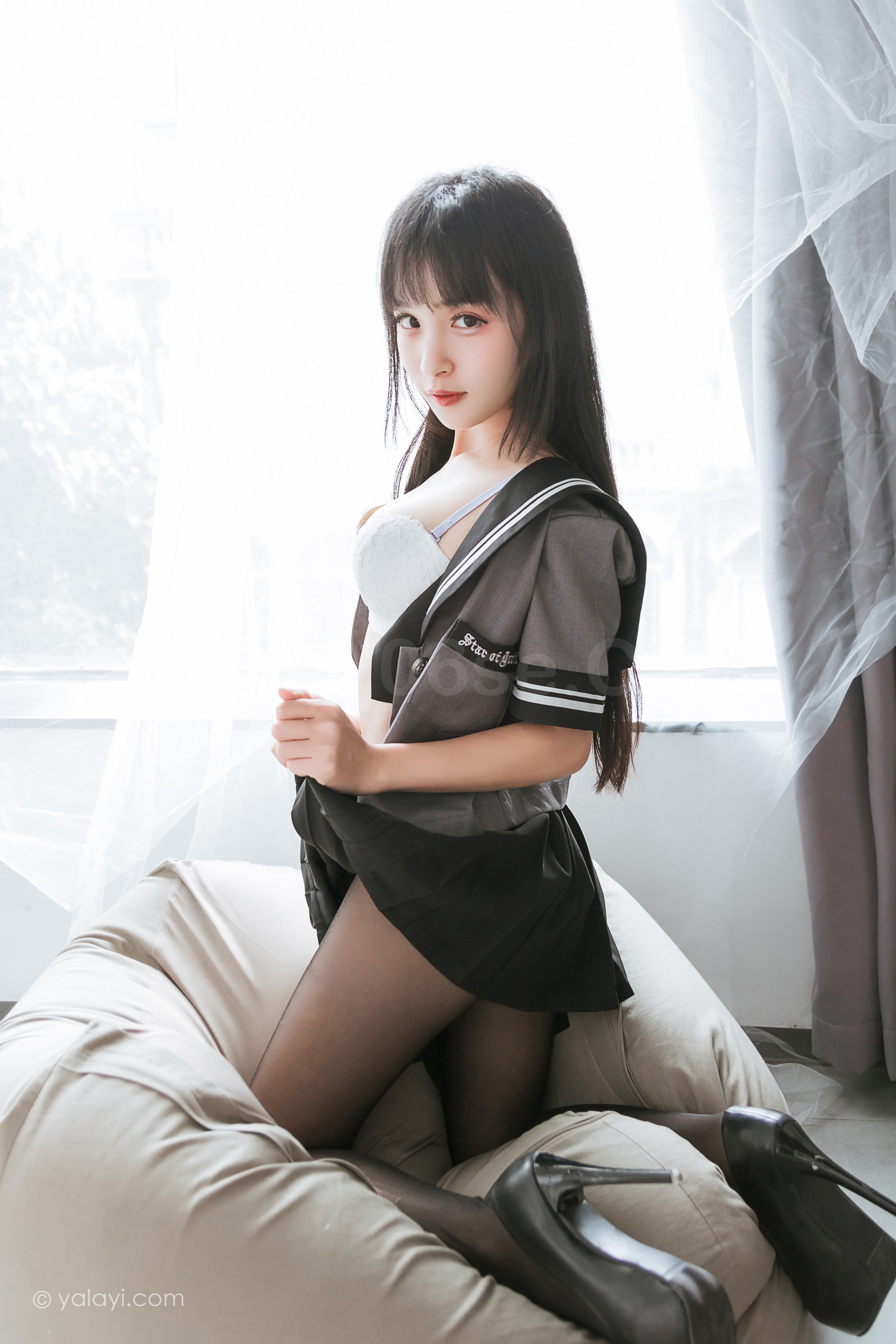 图片[33]-雅拉伊 – 艾丽《疯狂的jk学妹》[43P]-六色网