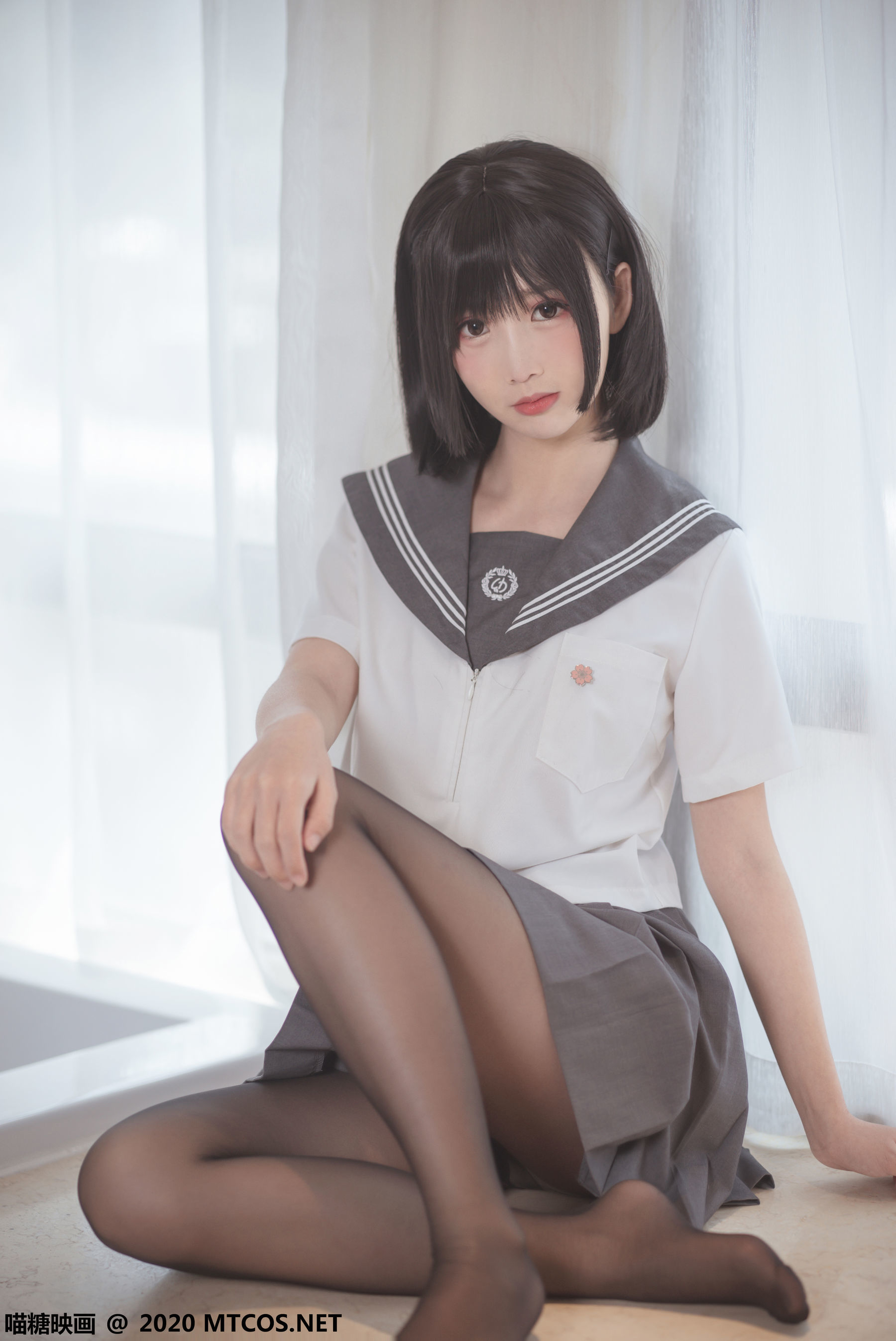[喵糖映画] JKL.017 黑丝JK制服 [21P]-六色网