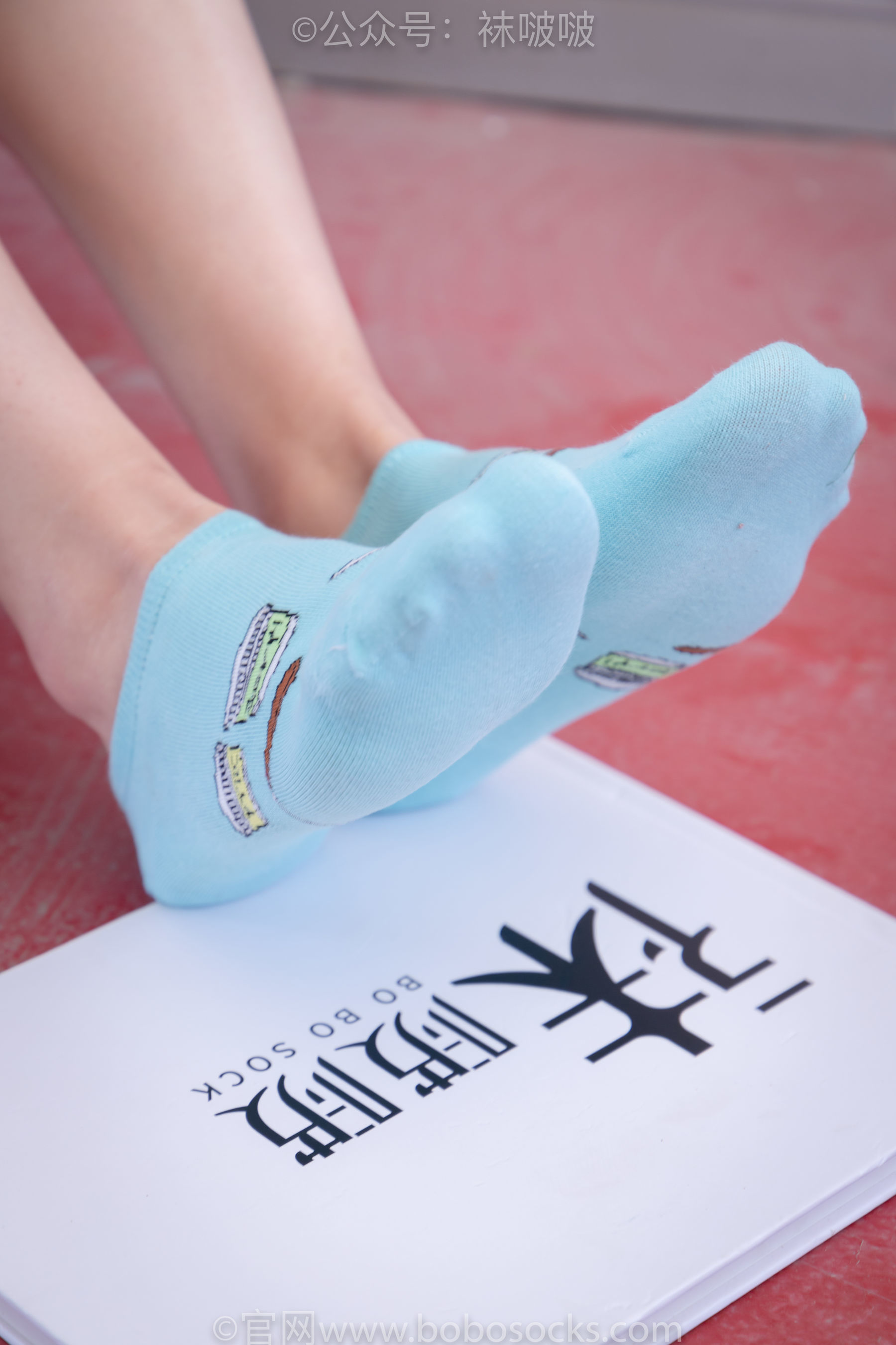 图片[67]-BoBoSocks袜啵啵 积分限定作品006 泡芙-板鞋、天蓝色短棉袜、裸足[138P]-六色网