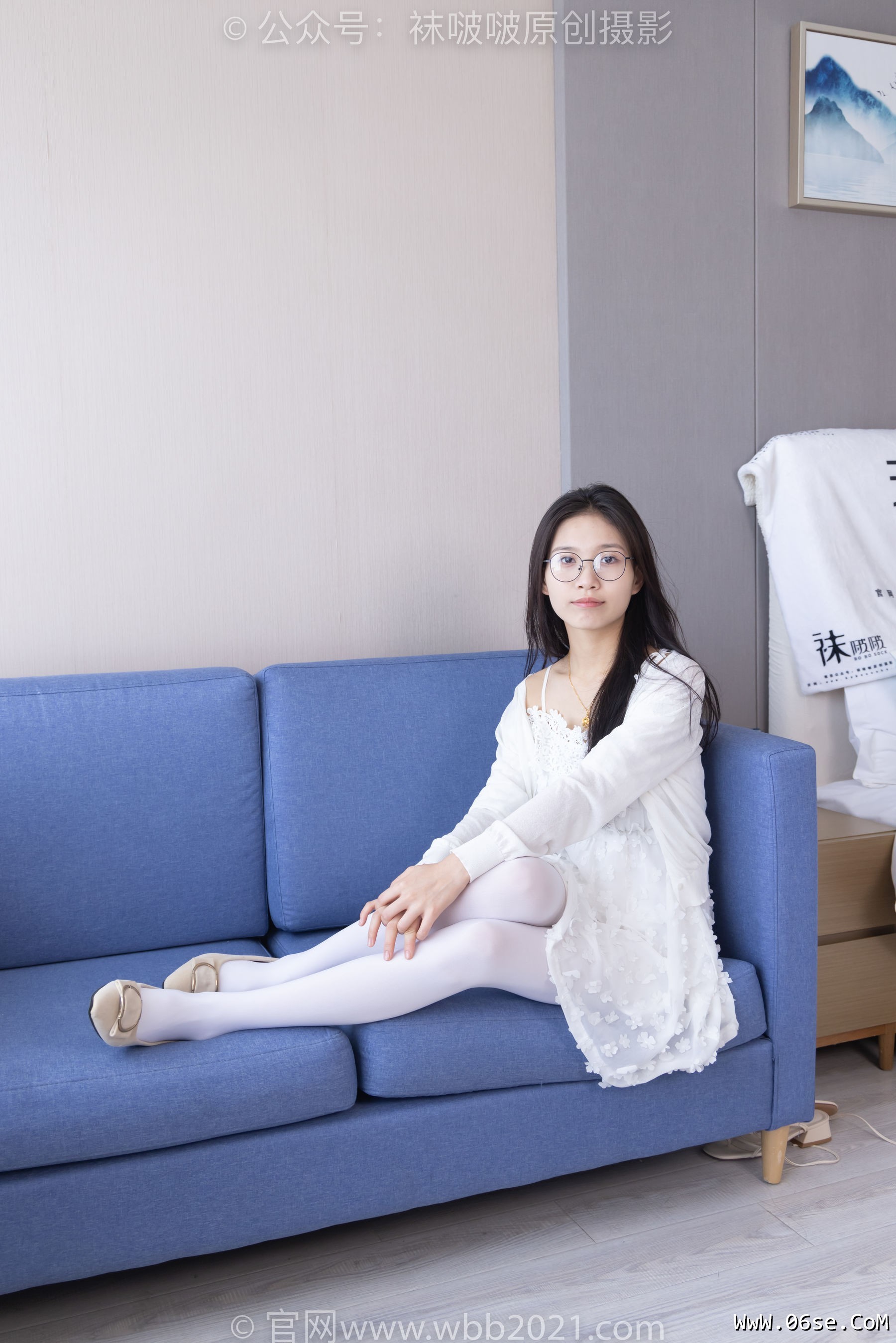 图片[55]-BoBoSocks袜啵啵 No.322 芝士 -两双平底鞋、厚白丝[140P]-六色网