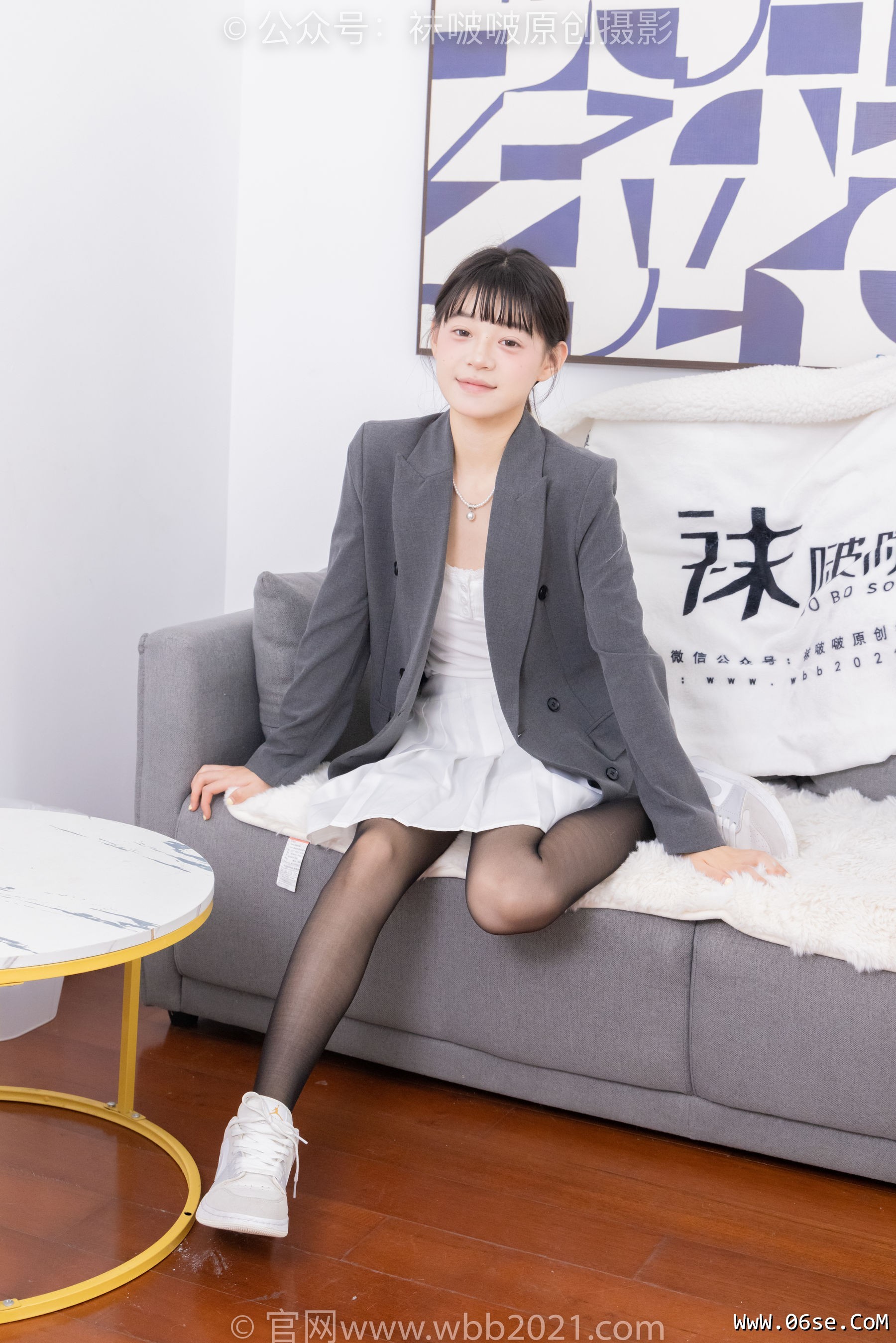 图片[89]-BoBoSocks袜啵啵 No.404 糯米 -板鞋、黑丝、ol风[145P]-六色网