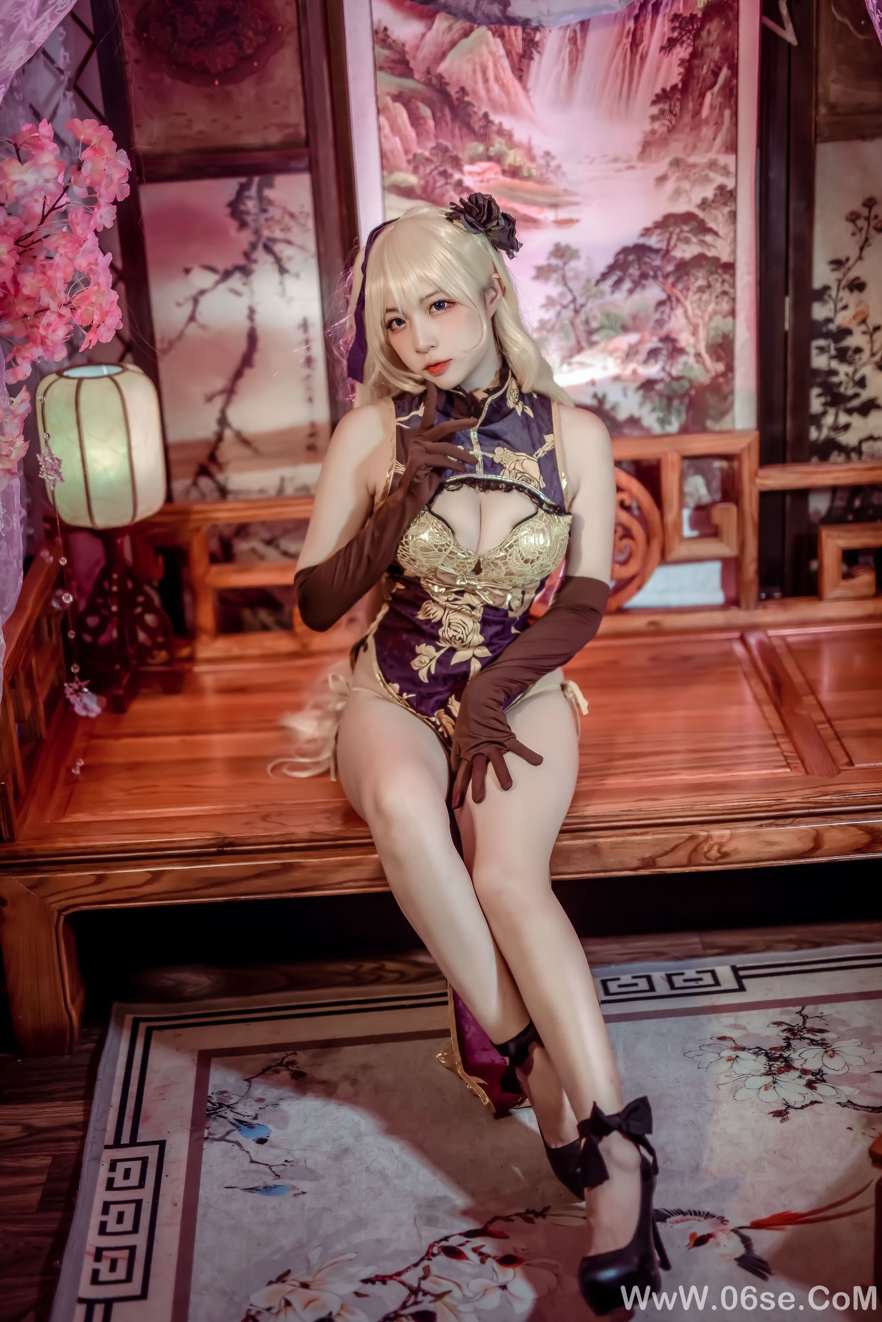图片[15]-人气Coser二佐Nisa 金莲[20P]-六色网