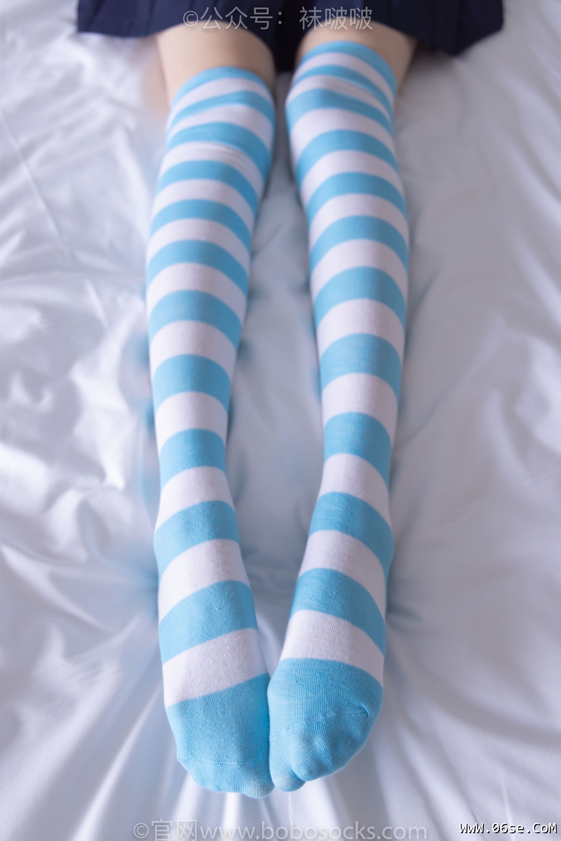 图片[124]-BoBoSocks袜啵啵 No.070 稚予-皮鞋、拖鞋、过膝袜、白棉袜[148P]-六色网