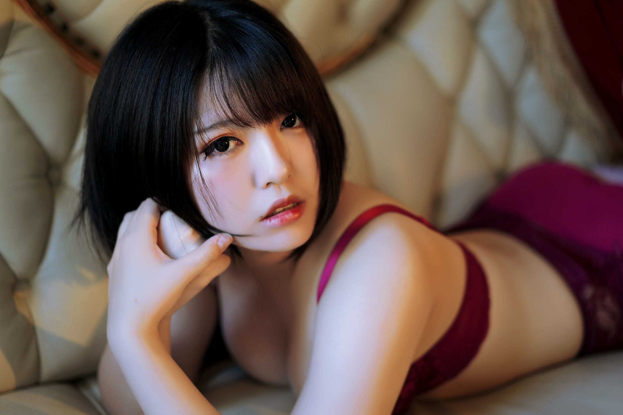 半半子 赤红 AKABENI BANBANKO[17P]-六色网