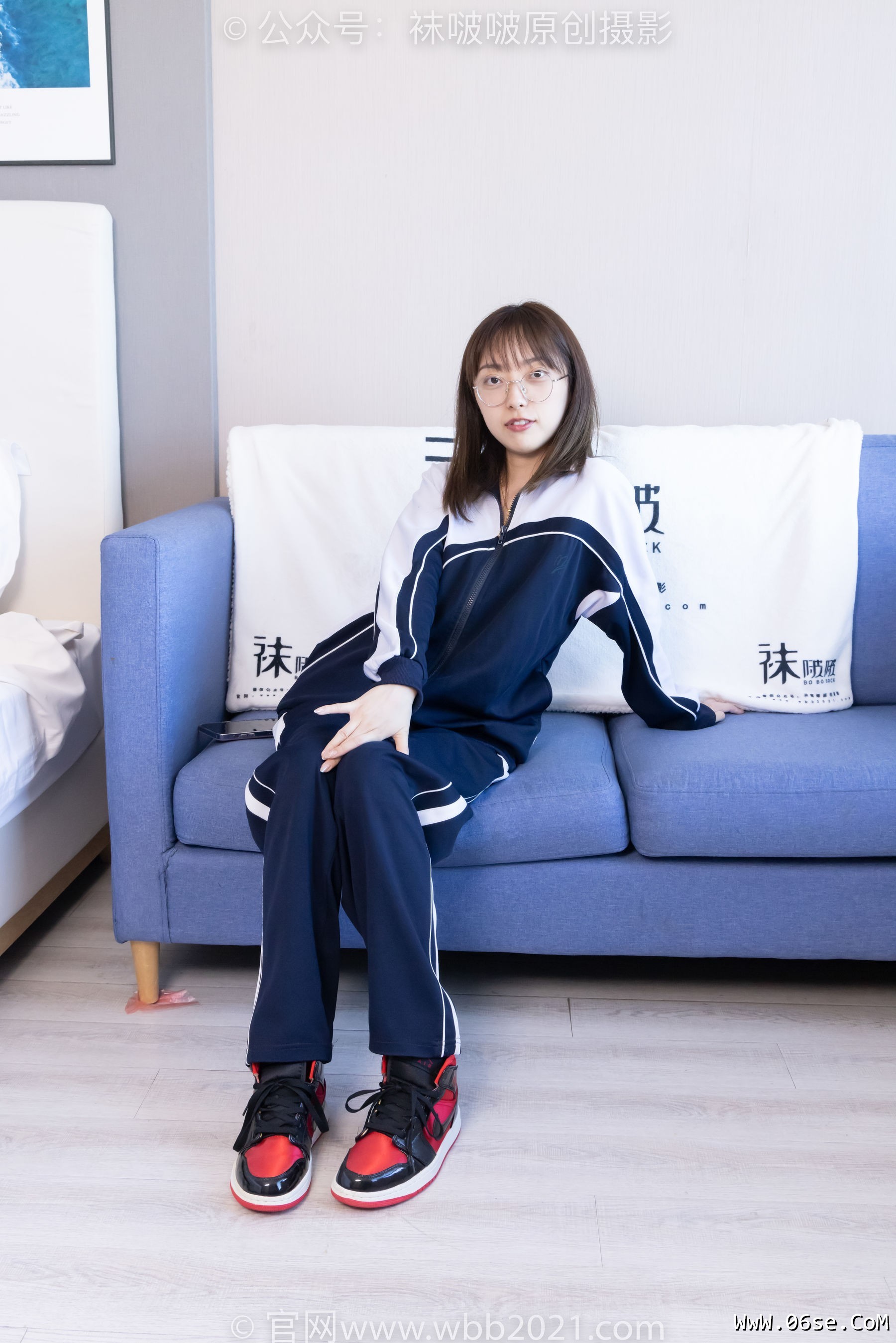 图片[35]-BoBoSocks袜啵啵 No.398 稚予 -板鞋、白船袜、裸足、裸足[150P]-六色网