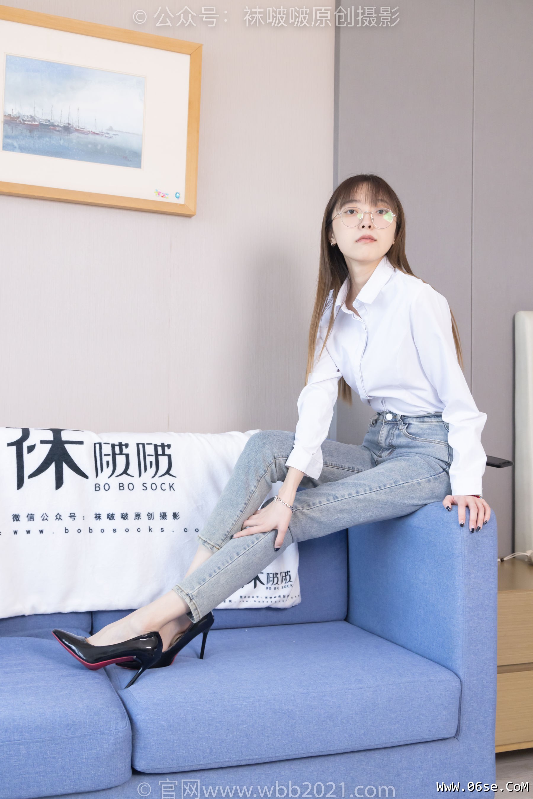 图片[165]-BoBoSocks袜啵啵 No.337 稚予 -高跟鞋、高跟凉鞋、黑丝、裤里丝、裸足[200P]-六色网