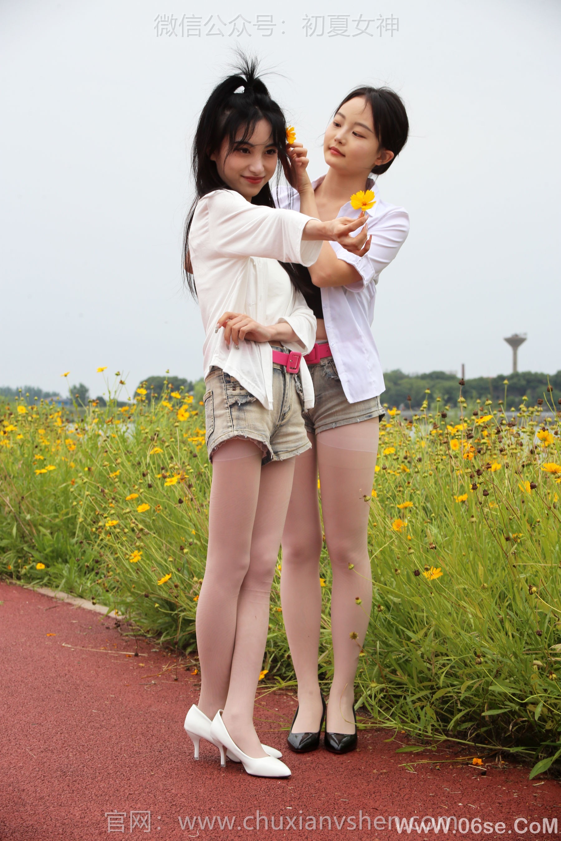 图片[11]-初夏女神 No.252 柒柒&双双 光彩照人[130P]-六色网