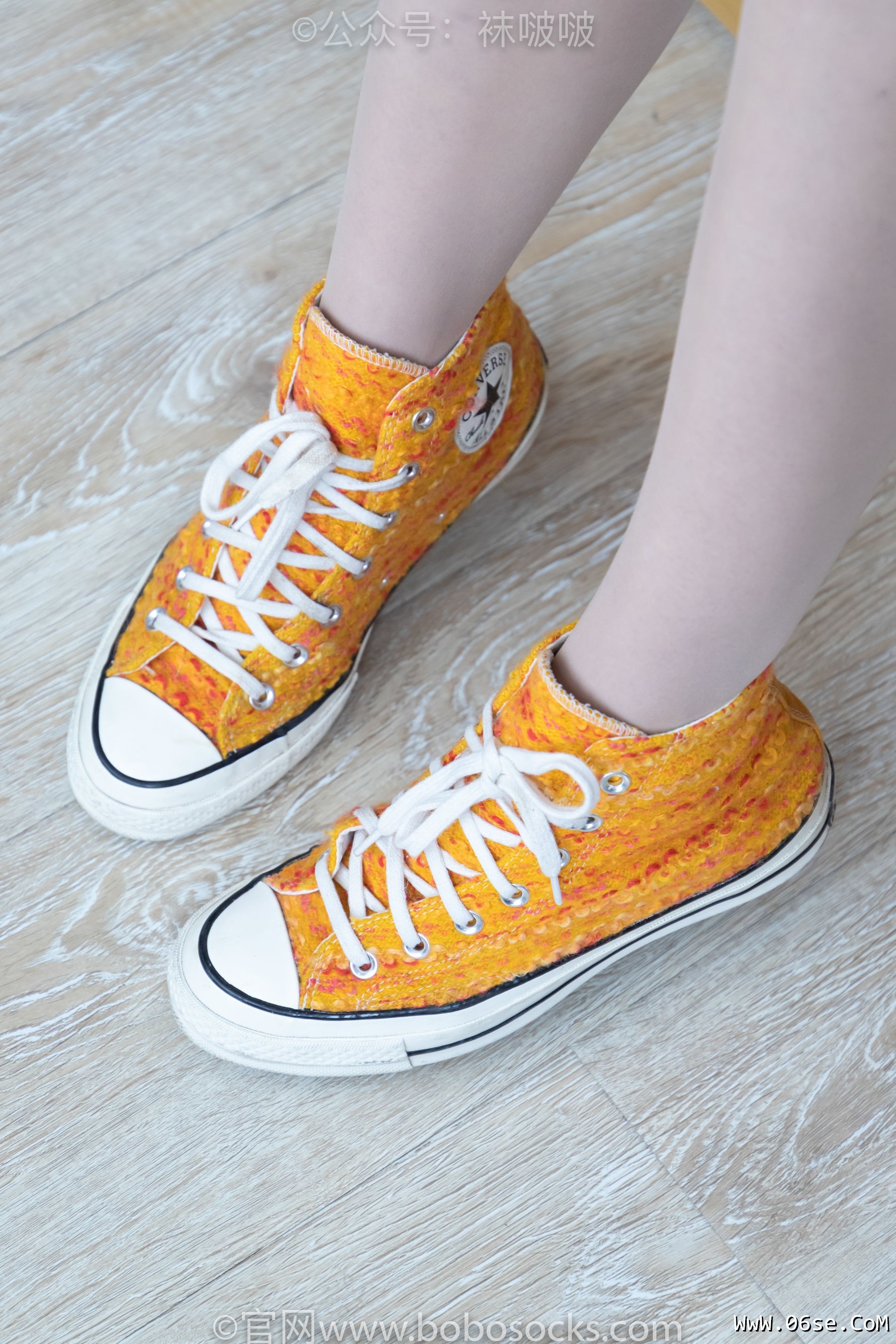 图片[15]-BoBoSocks袜啵啵 No.008 涵涵-帆布鞋、白色短棉袜、肉丝[139P]-六色网