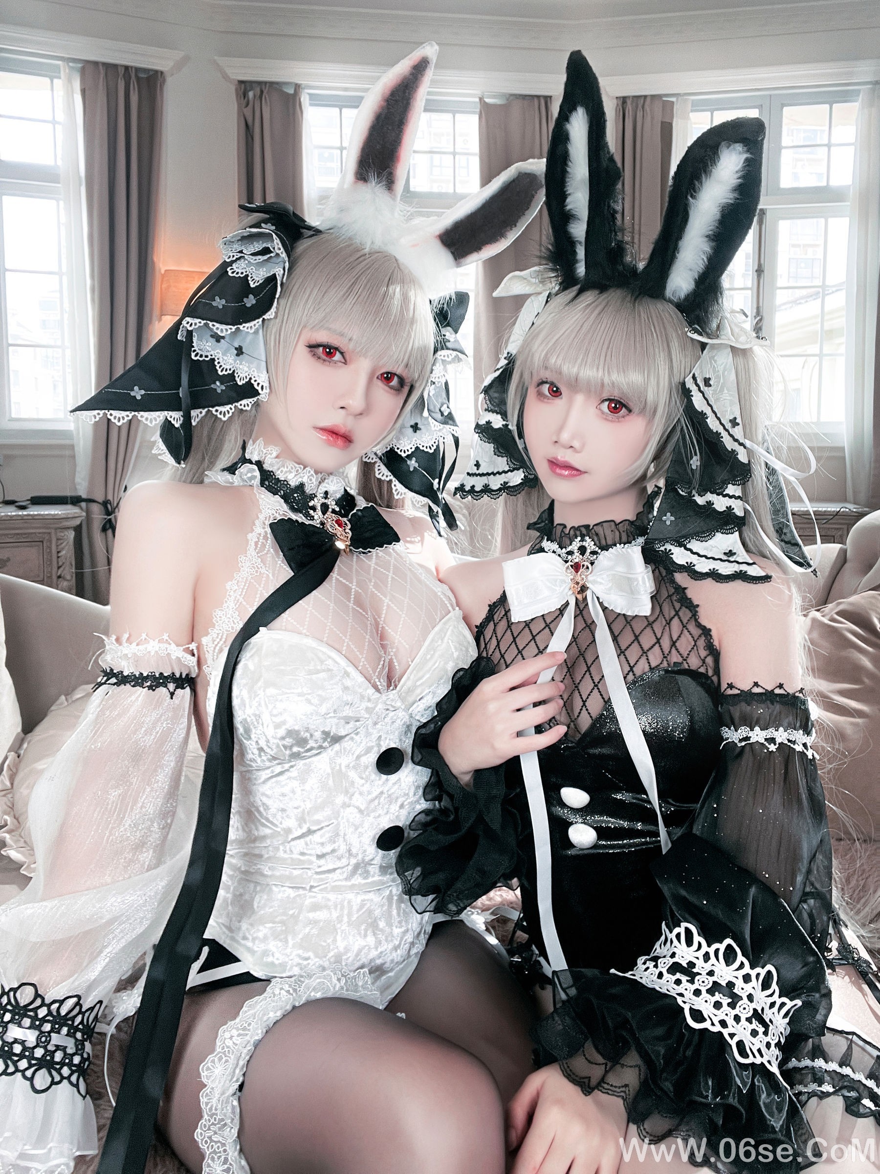 图片[49]-可爱人气Coser 面饼仙儿&半半子 – 碧蓝航线 可畏兔兔[57P]-六色网