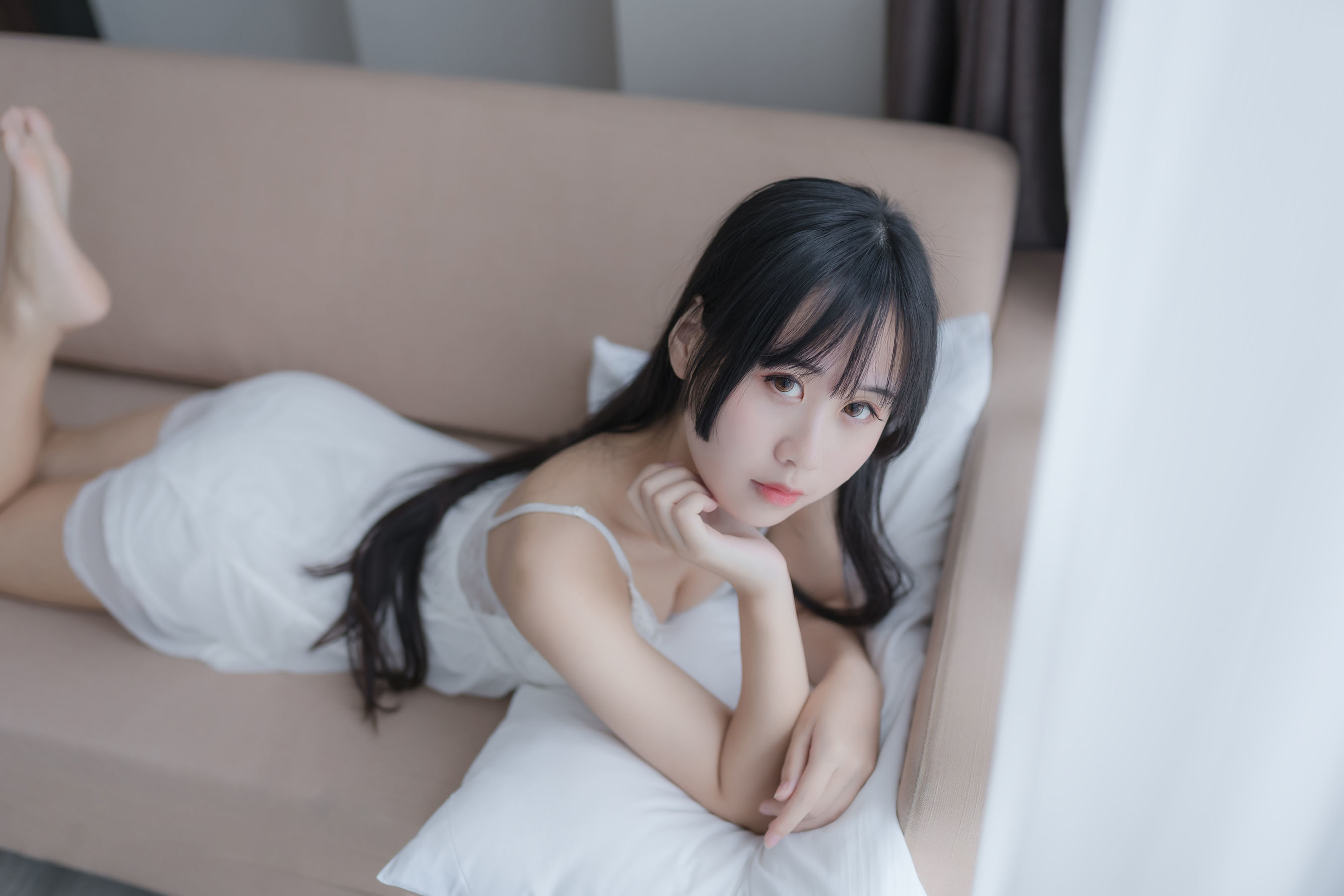 图片[34]-阳光美少女萌芽儿o0 白色私房[44P]-六色网