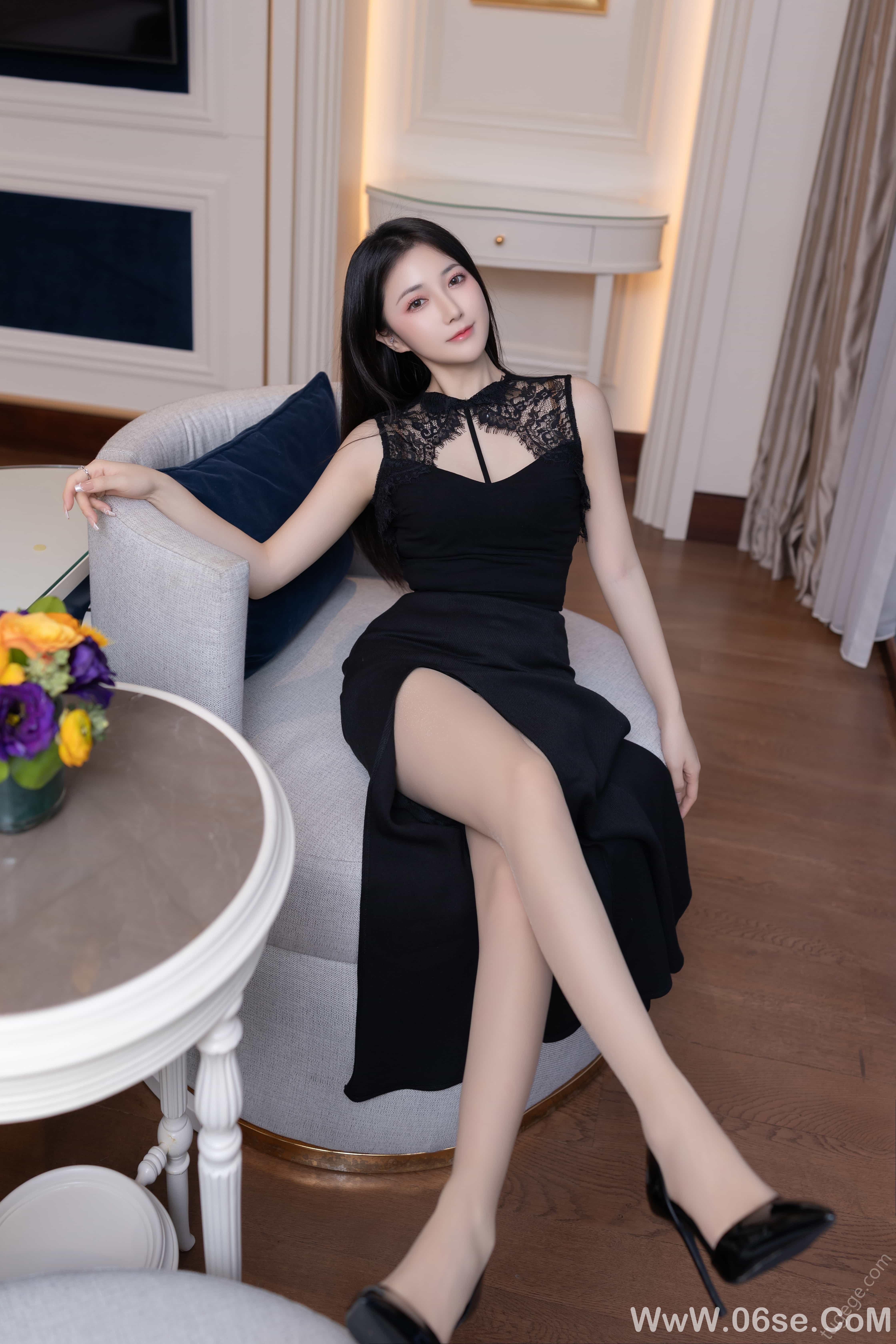 图片[40]-秀人名模鱼子酱Fish《女士优先》写真[120P]-六色网