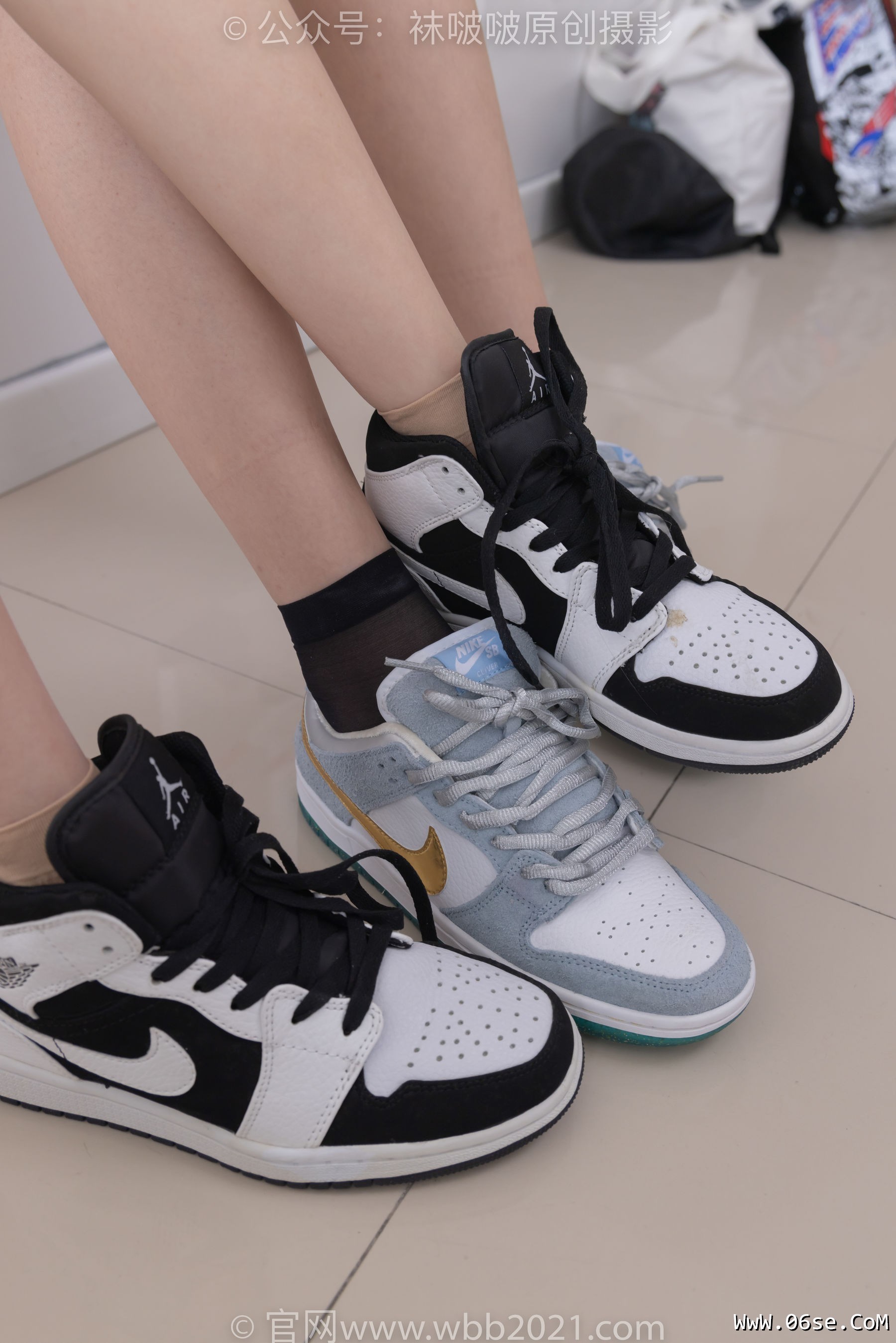 图片[12]-BoBoSocks袜啵啵 No.249 小甜豆稚予 -板鞋、短肉丝、短黑丝、裸足[139P]-六色网