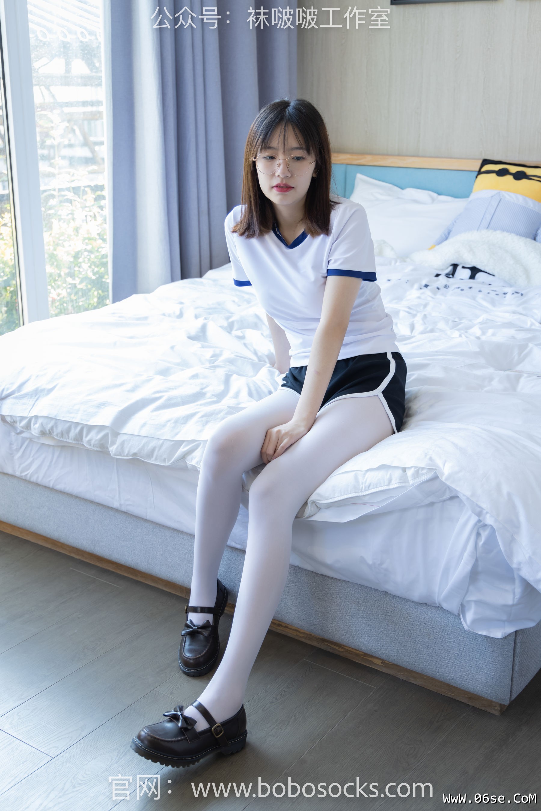 图片[7]-BoBoSocks袜啵啵 No.108 小甜豆-皮鞋、厚白丝、踩奶油蛋糕剧情[137P]-六色网