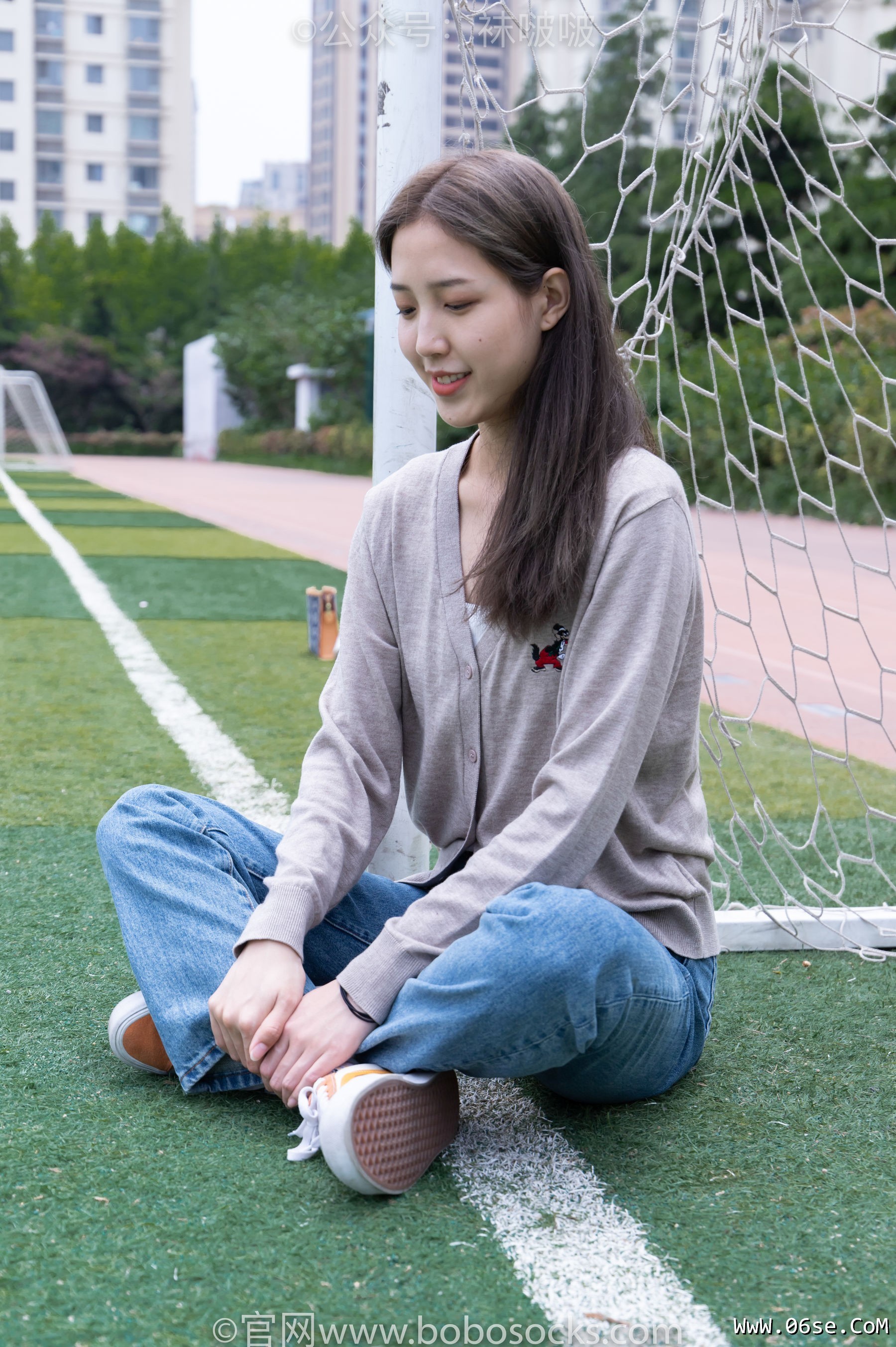 图片[22]-BoBoSocks袜啵啵 No.004 泡芙-vans帆布鞋、白棉袜、裸足[127P]-六色网