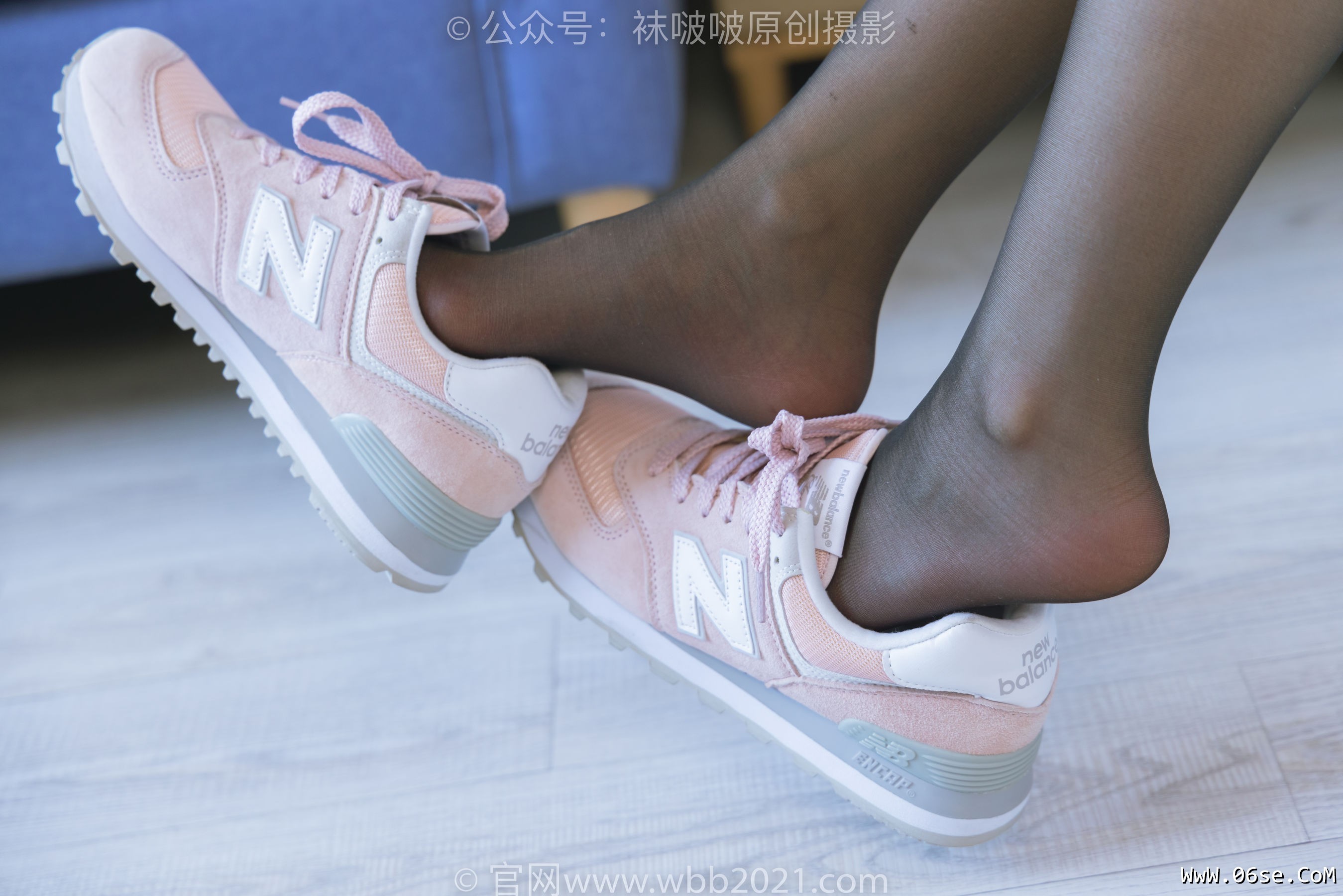 图片[21]-BoBoSocks袜啵啵 No.273 小沫 -运动鞋、粉色棉袜、黑丝[143P]-六色网