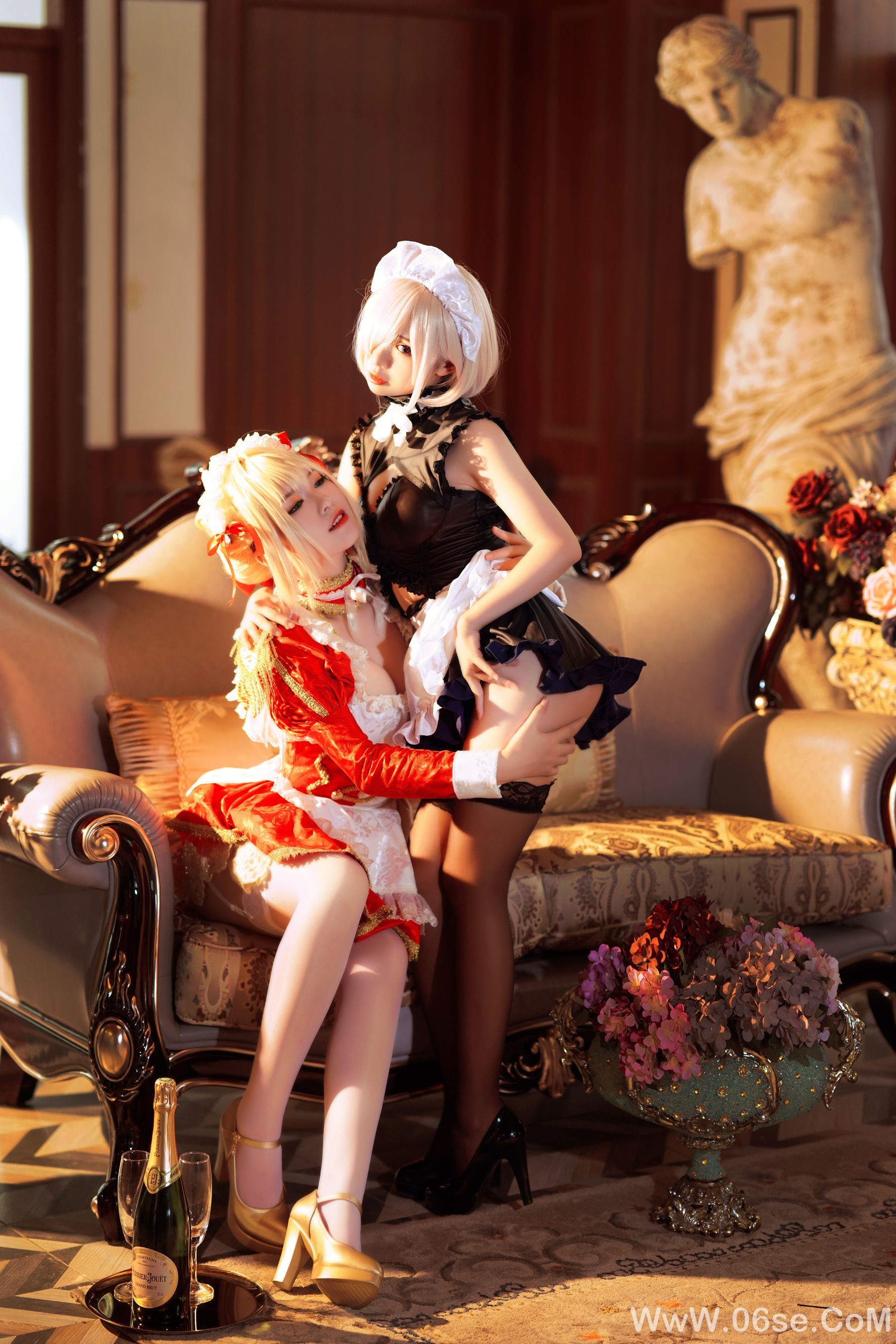 图片[16]-半半子&面饼仙儿 Claudius x Kyrielight Maid[22P]-六色网