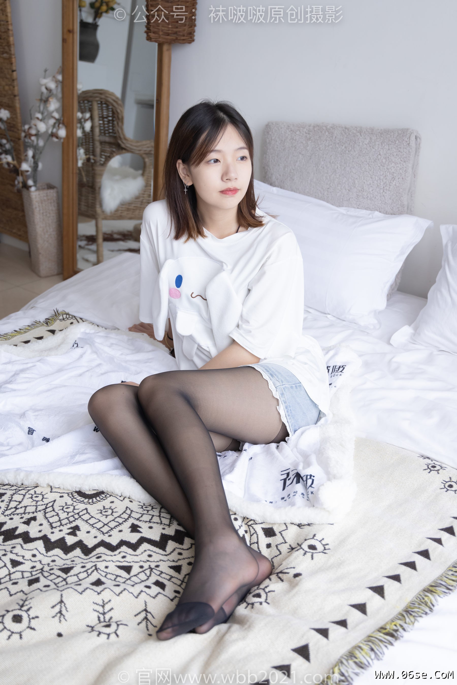 图片[141]-BoBoSocks袜啵啵 No.233 小甜豆-板鞋、黑丝[142P]-六色网