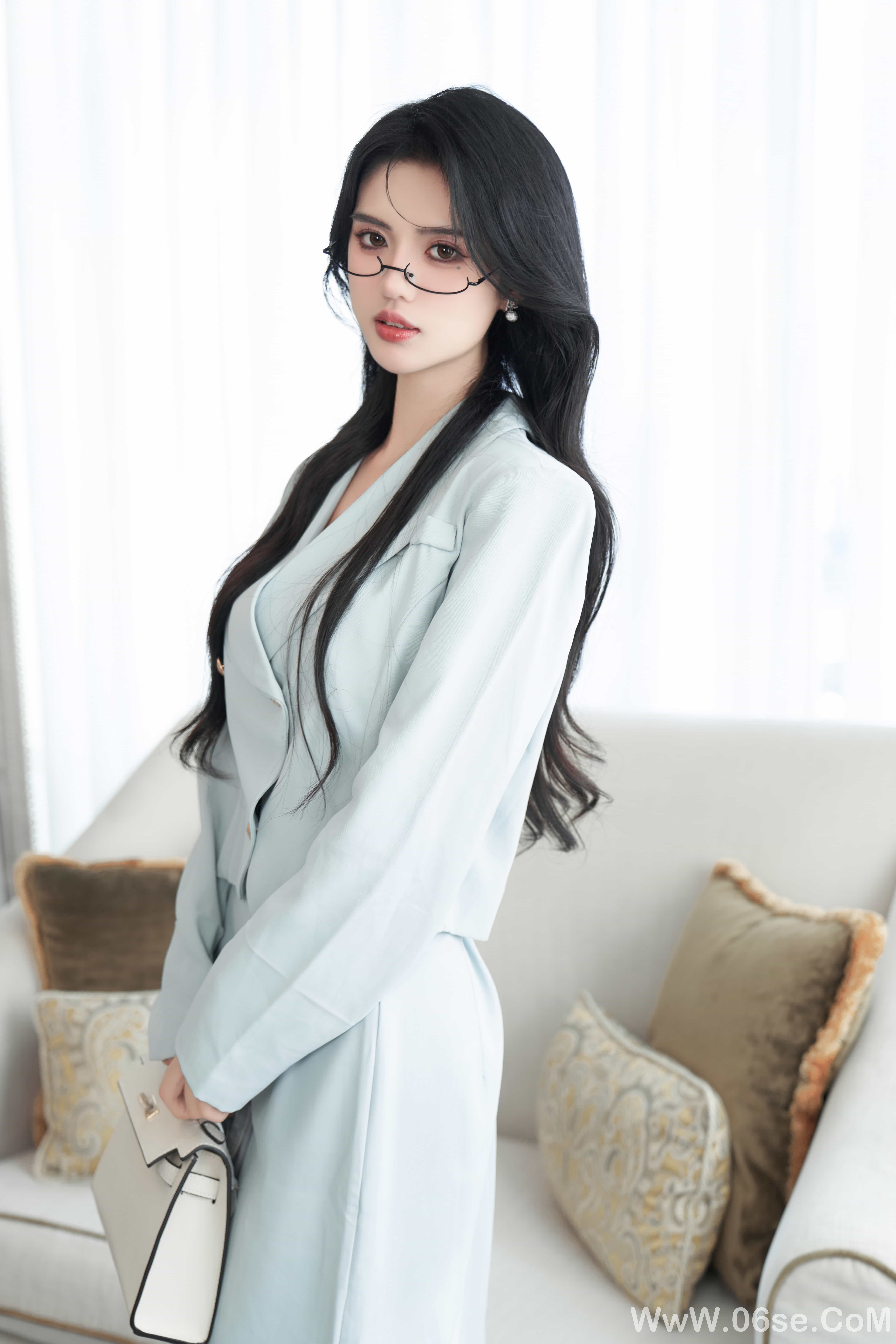 图片[68]-浅浅Danny-内购-紫色蕾丝+浴室[92P]-六色网