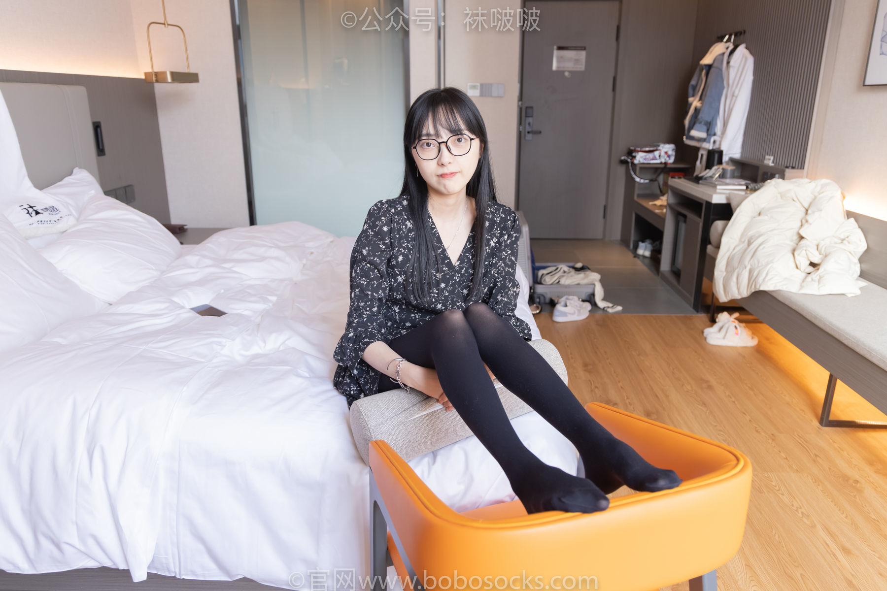 图片[98]-BoBoSocks袜啵啵 No.064 稚予-平底鞋、厚黑丝[137P]-六色网